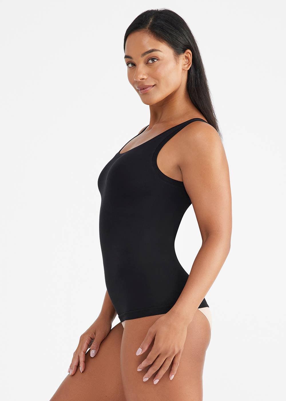 Anna Scoop Neck Shaping Tank Top - 360Sculpt™ Cotton