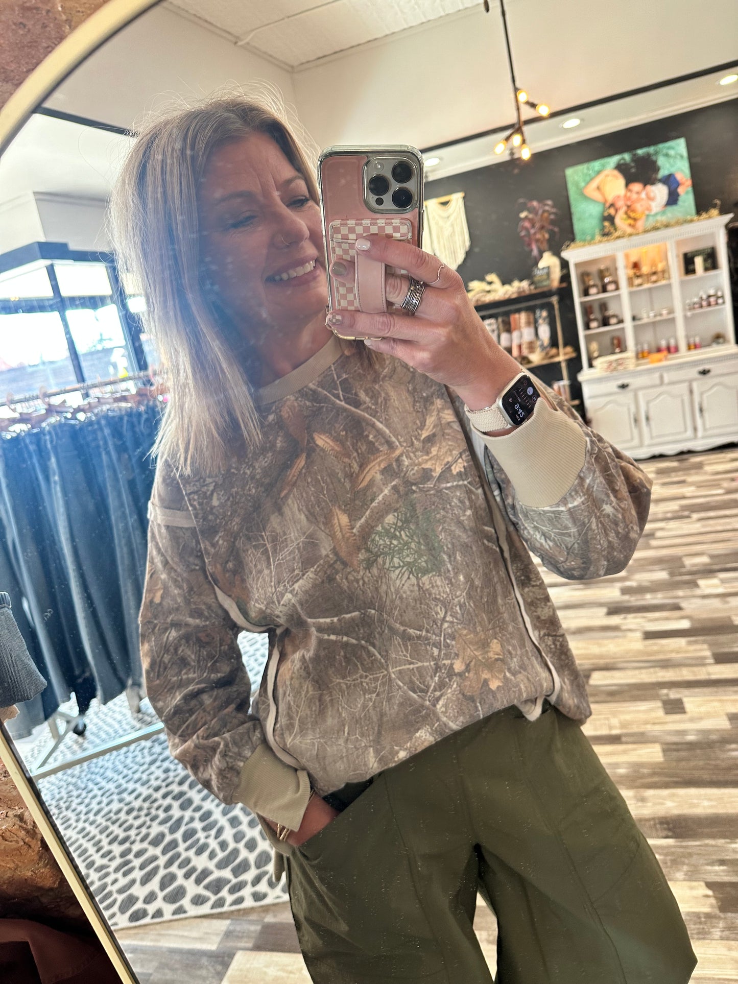 The Classic Camo Pullover