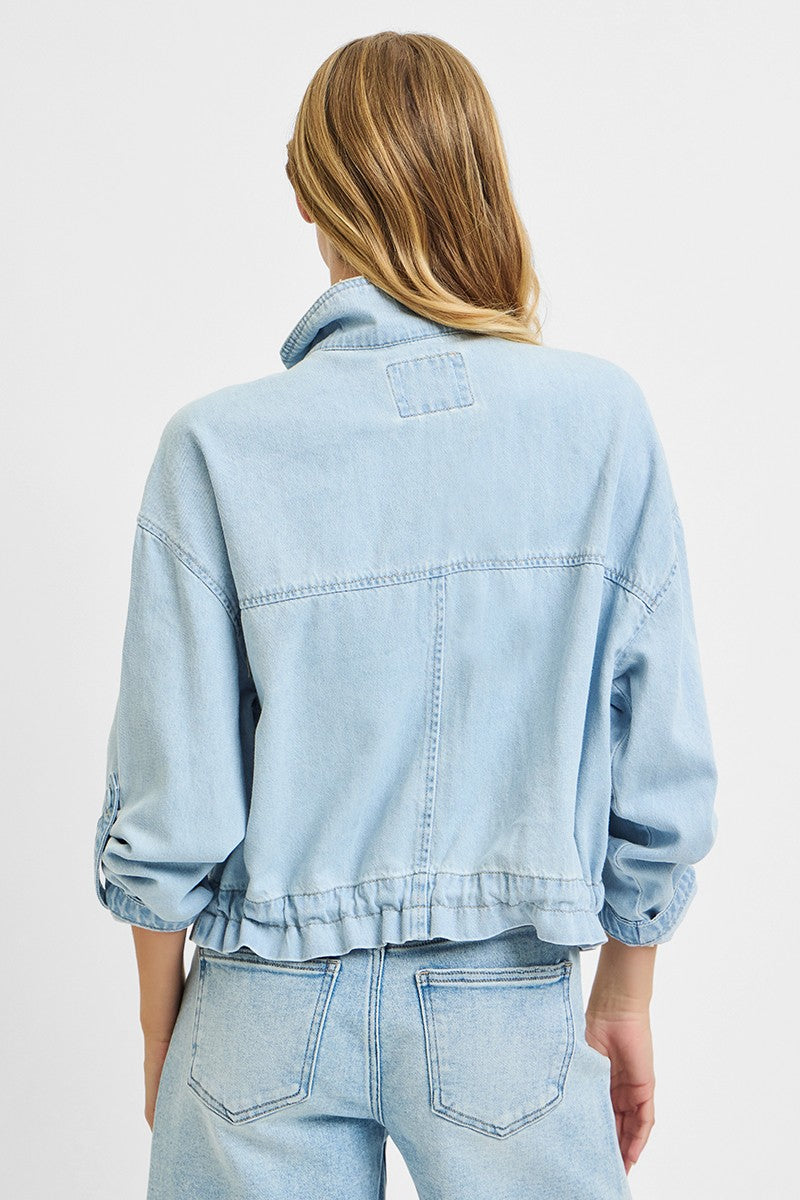 The Mattie Oversized Cargo Pocket Jacket