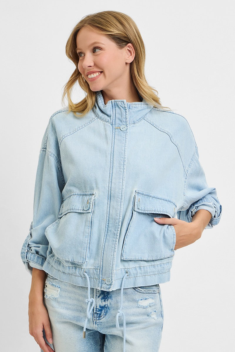 The Mattie Oversized Cargo Pocket Jacket