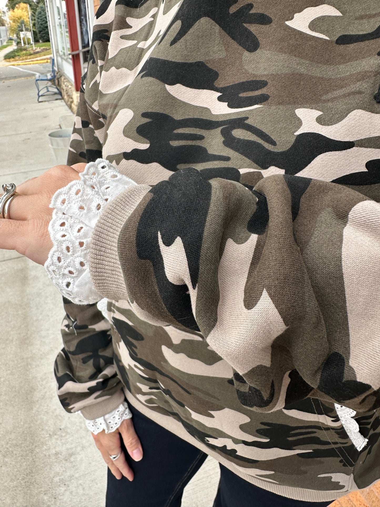 Ampersand Avenue Comfort Zone Hoodie - Camo