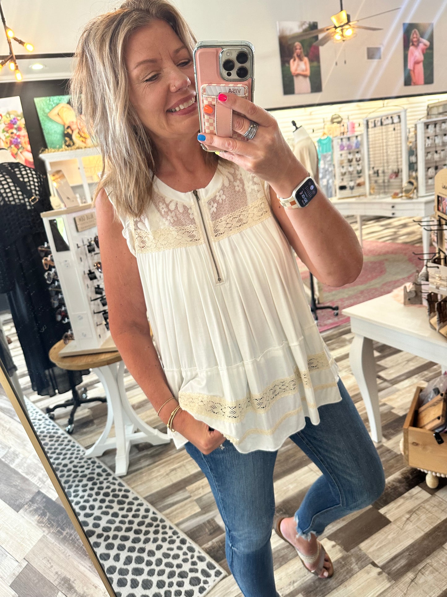 The Charli Sleeveless Tank