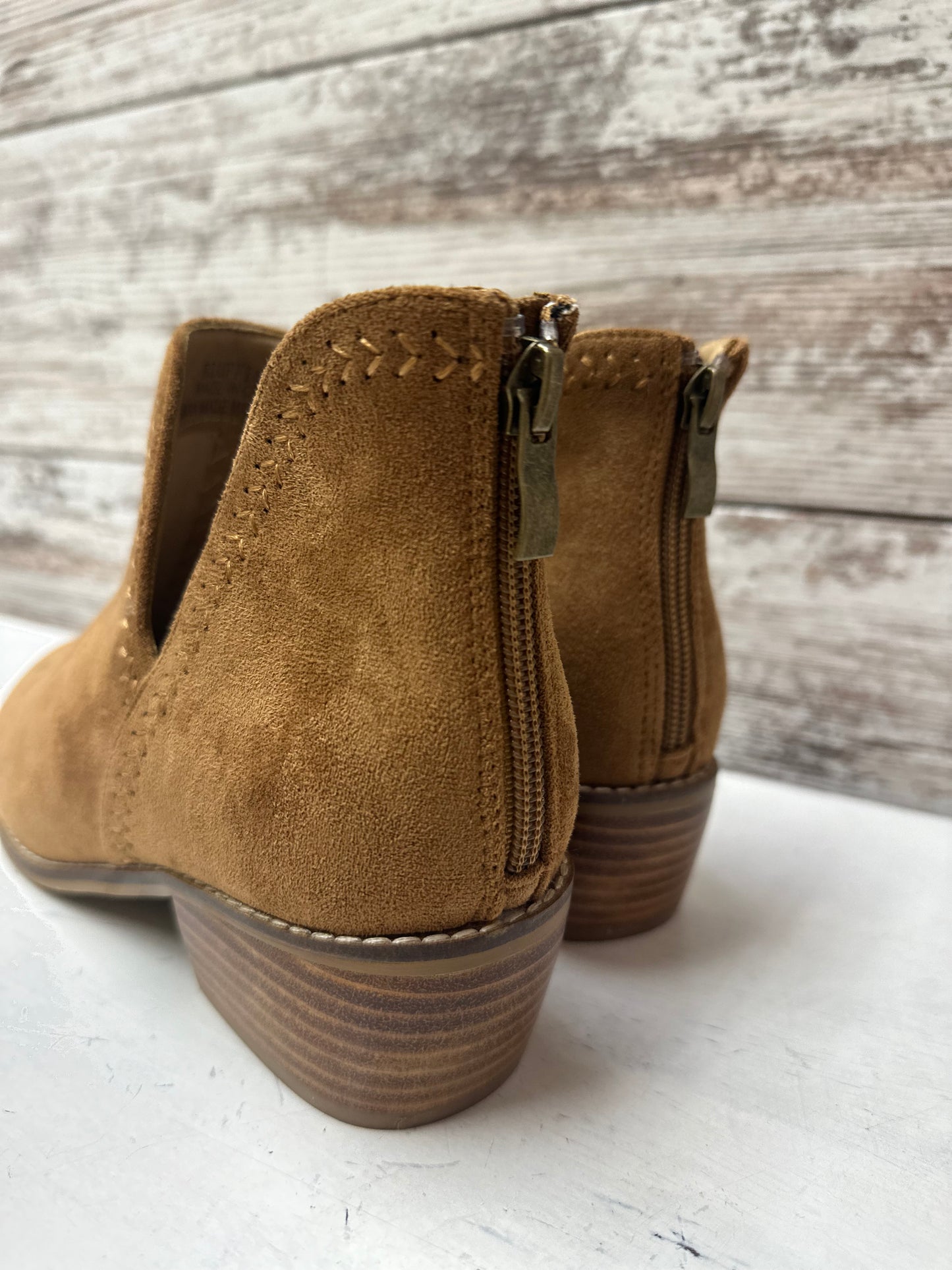 Corky's "Bluffin" Western Inspired Vegan Suede Ankle Boot
