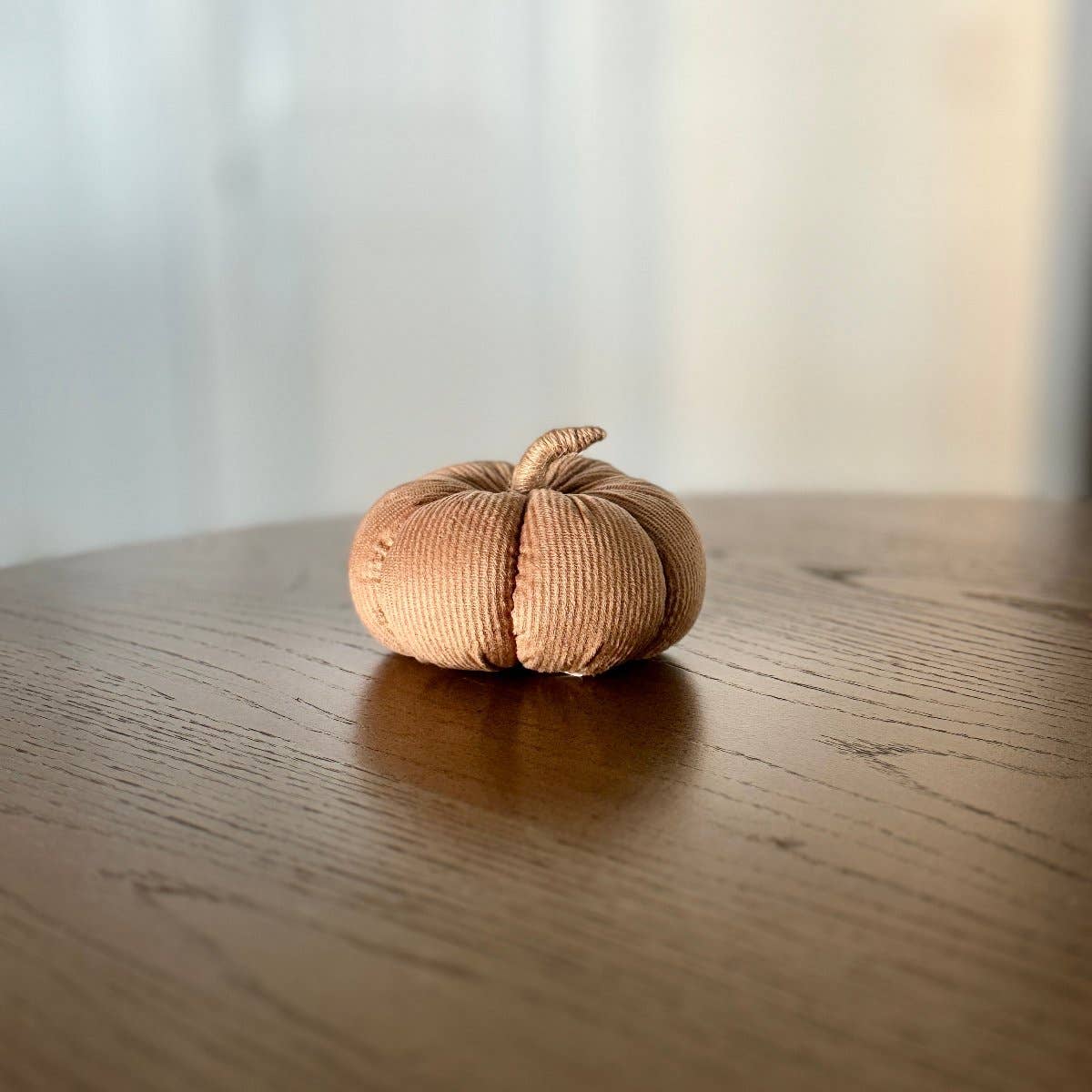 Tan Corduroy Pumpkin