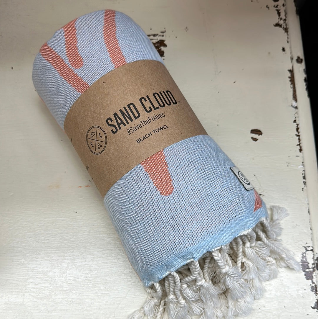 Sand Cloud Turtle Rise towel