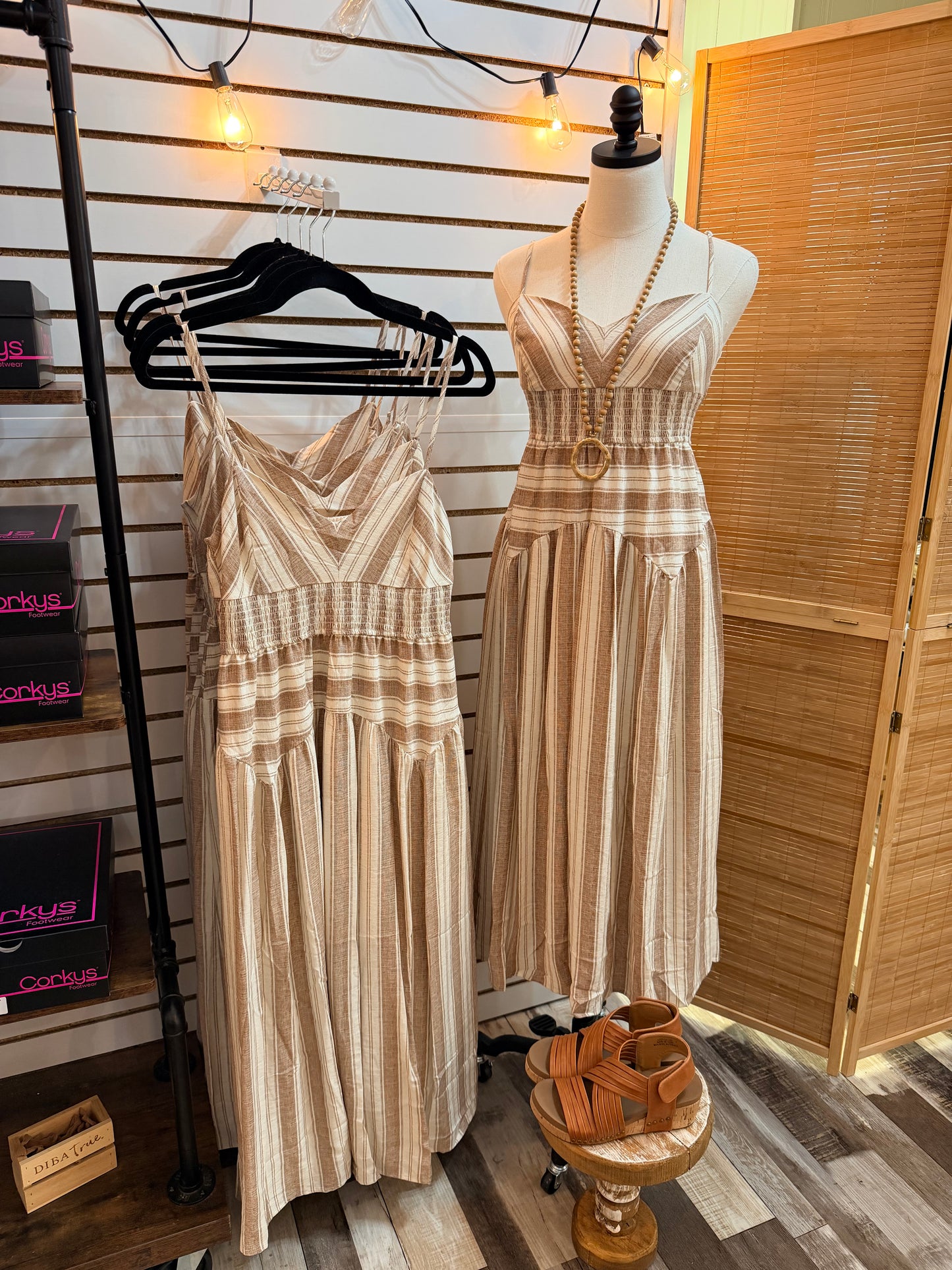 Summer Loving Spaghetti Strap Midi Dress