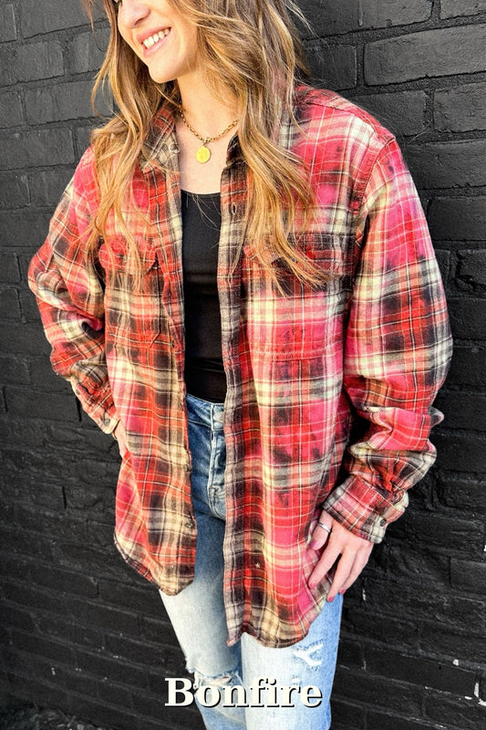 The Famous Blush Bleached Flannels