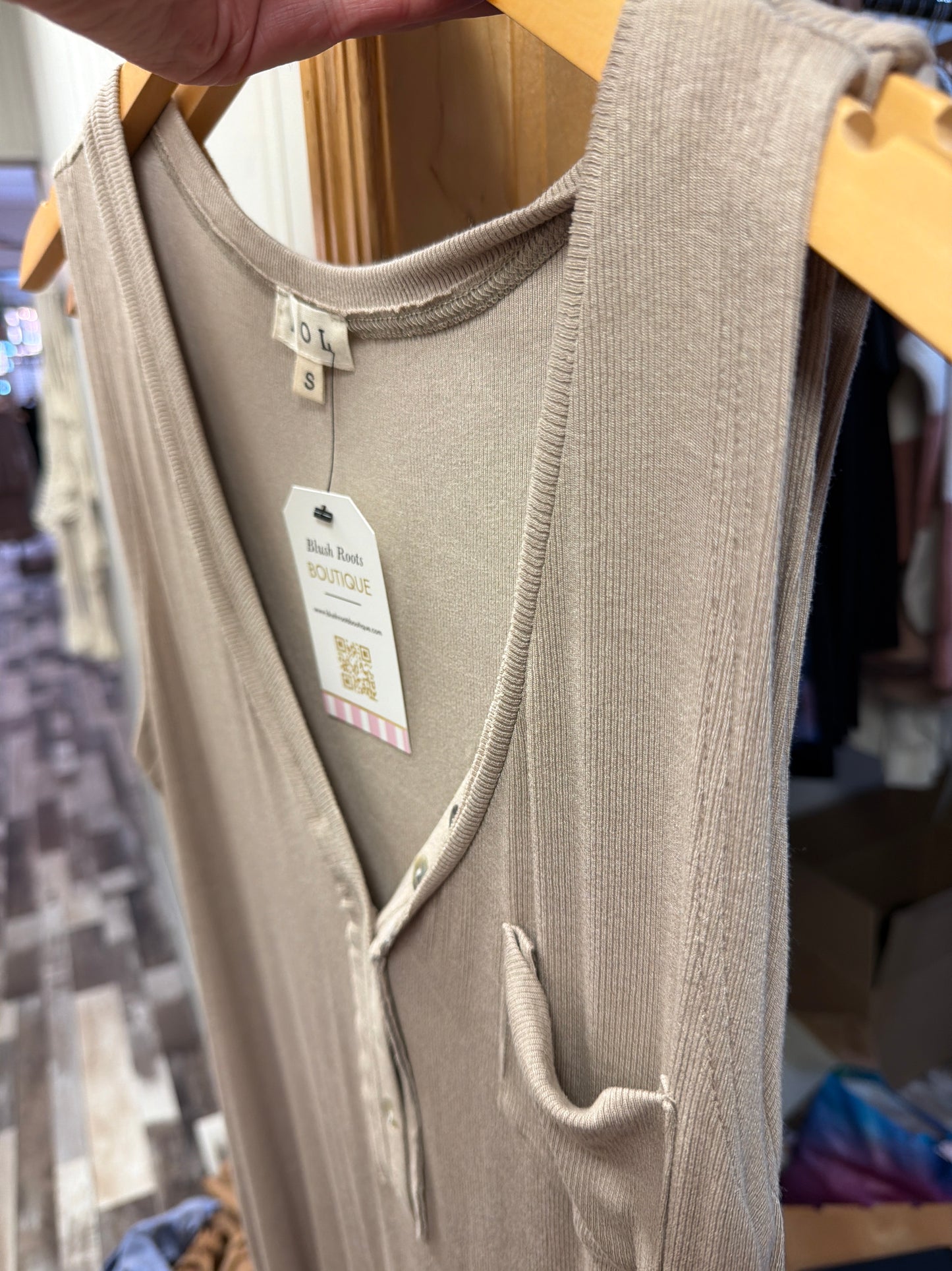 You'll Reach for This Pocket V-neck Tank