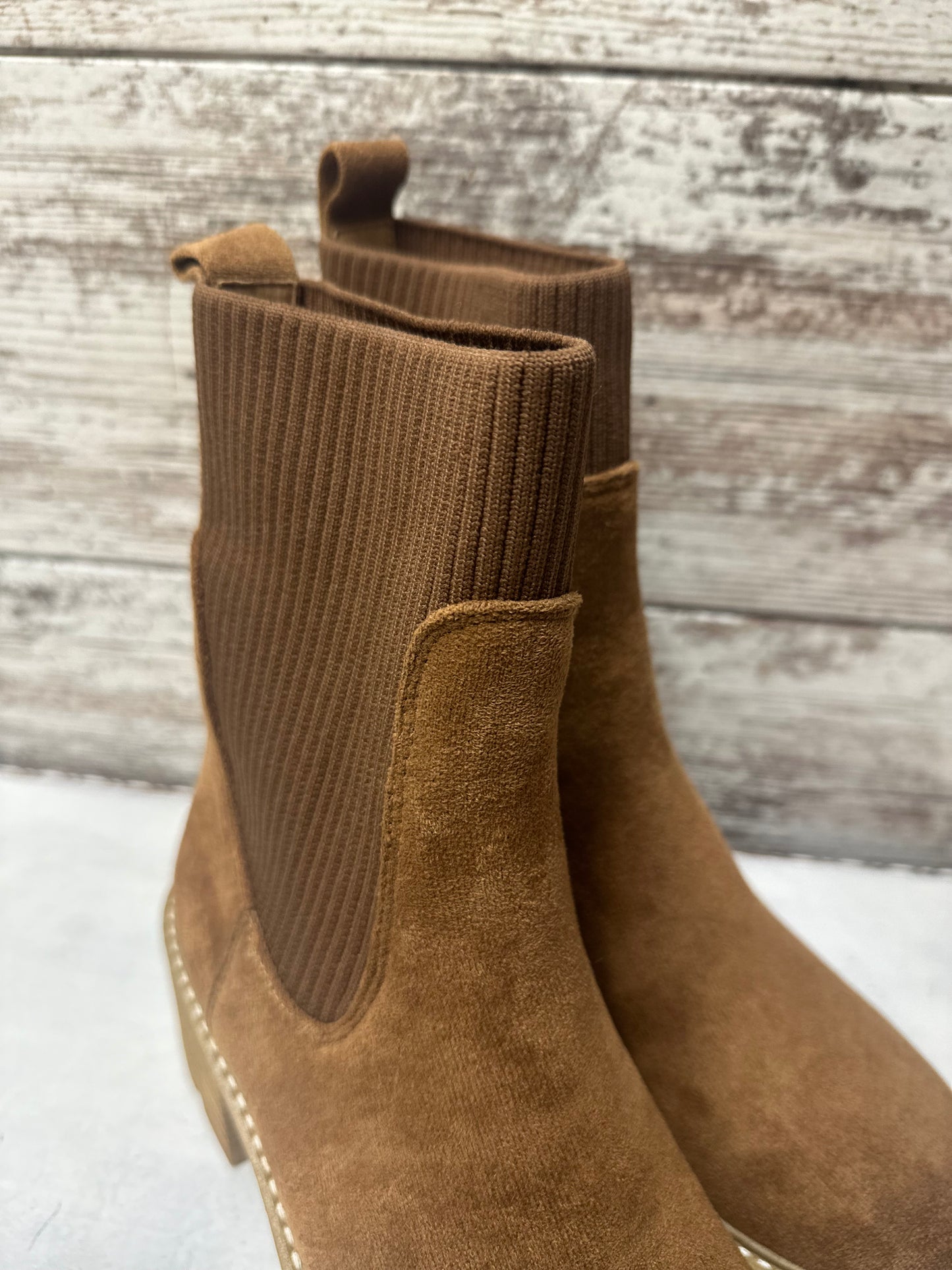 Corky's Goodness Gracious Faux Suede Ankle Boots