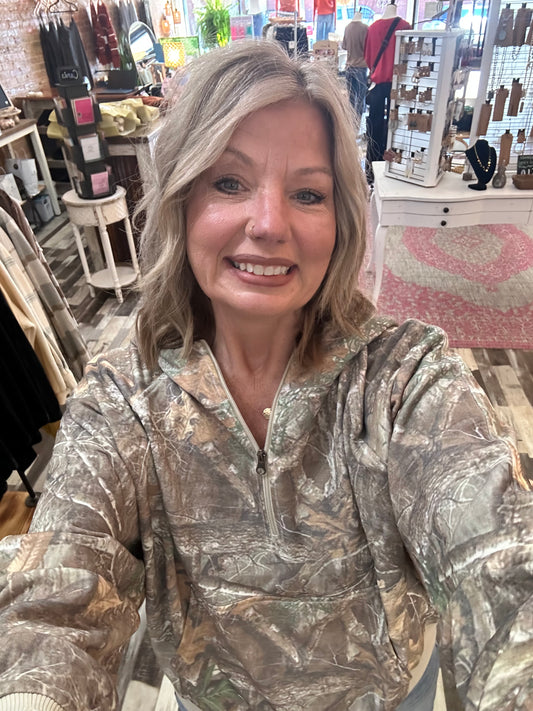 Camo Easy Does It Pullover