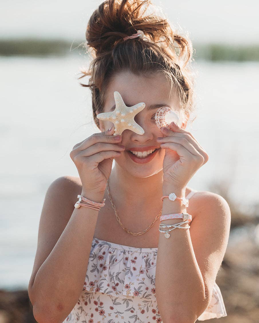 Shimmer Beach Inspired Hair Tie Bracelets