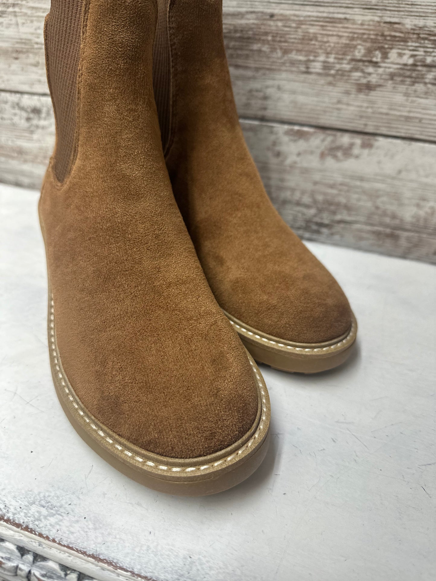 Corky's Goodness Gracious Faux Suede Ankle Boots