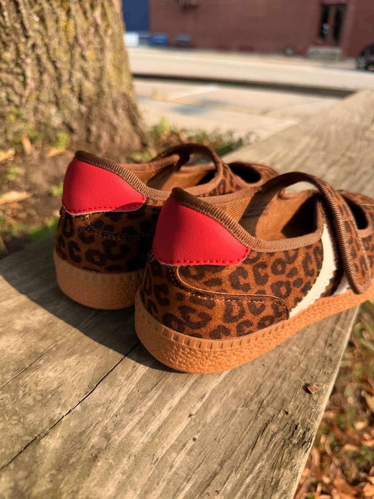 Corky's Calm Down - Leopard Mary Jane Sneakers