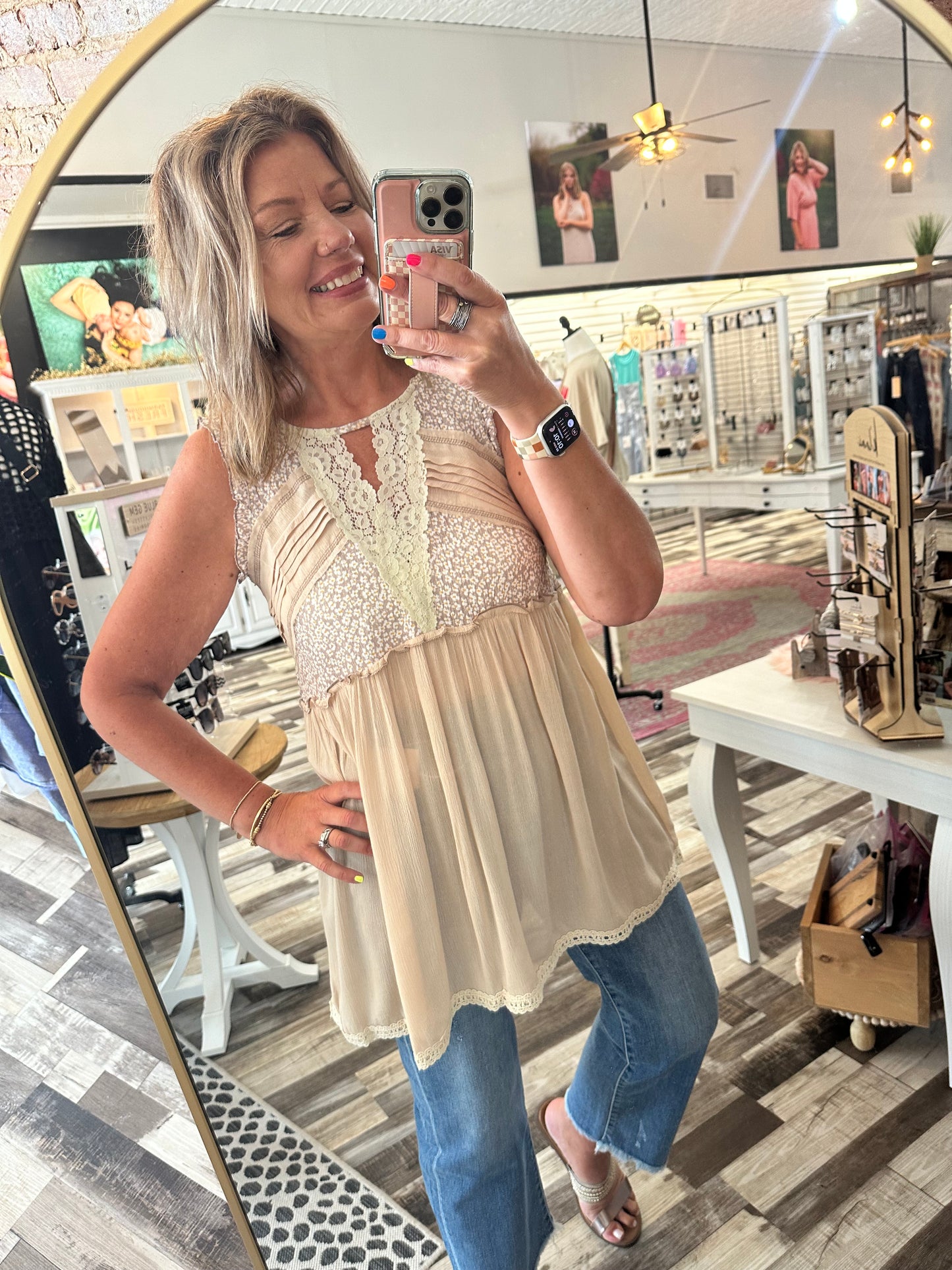 The Rachel Sleeveless Top
