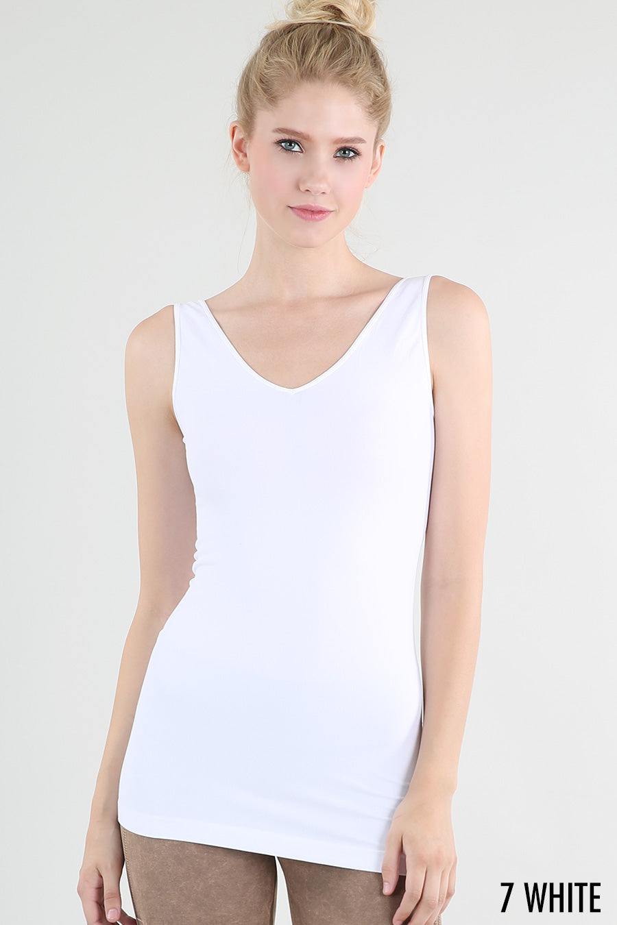 NikiBiki Reversible Tank Top - White