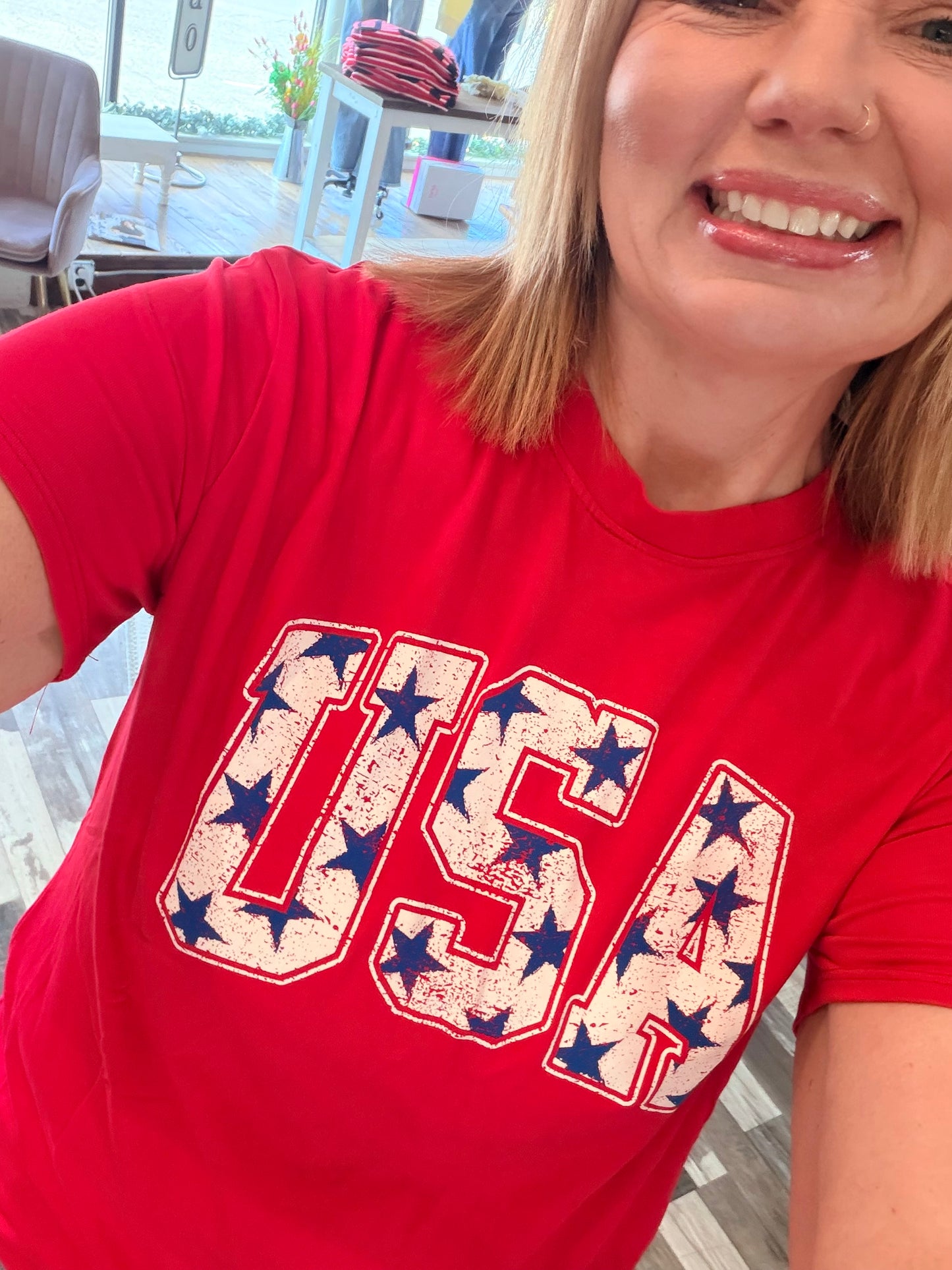 USA Star Americana Graphic Tee