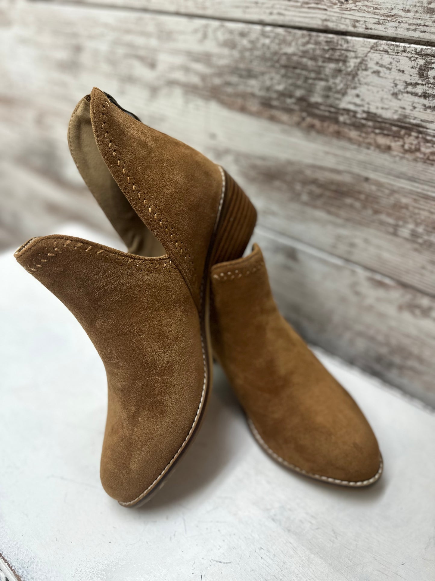 Corky's "Bluffin" Western Inspired Vegan Suede Ankle Boot