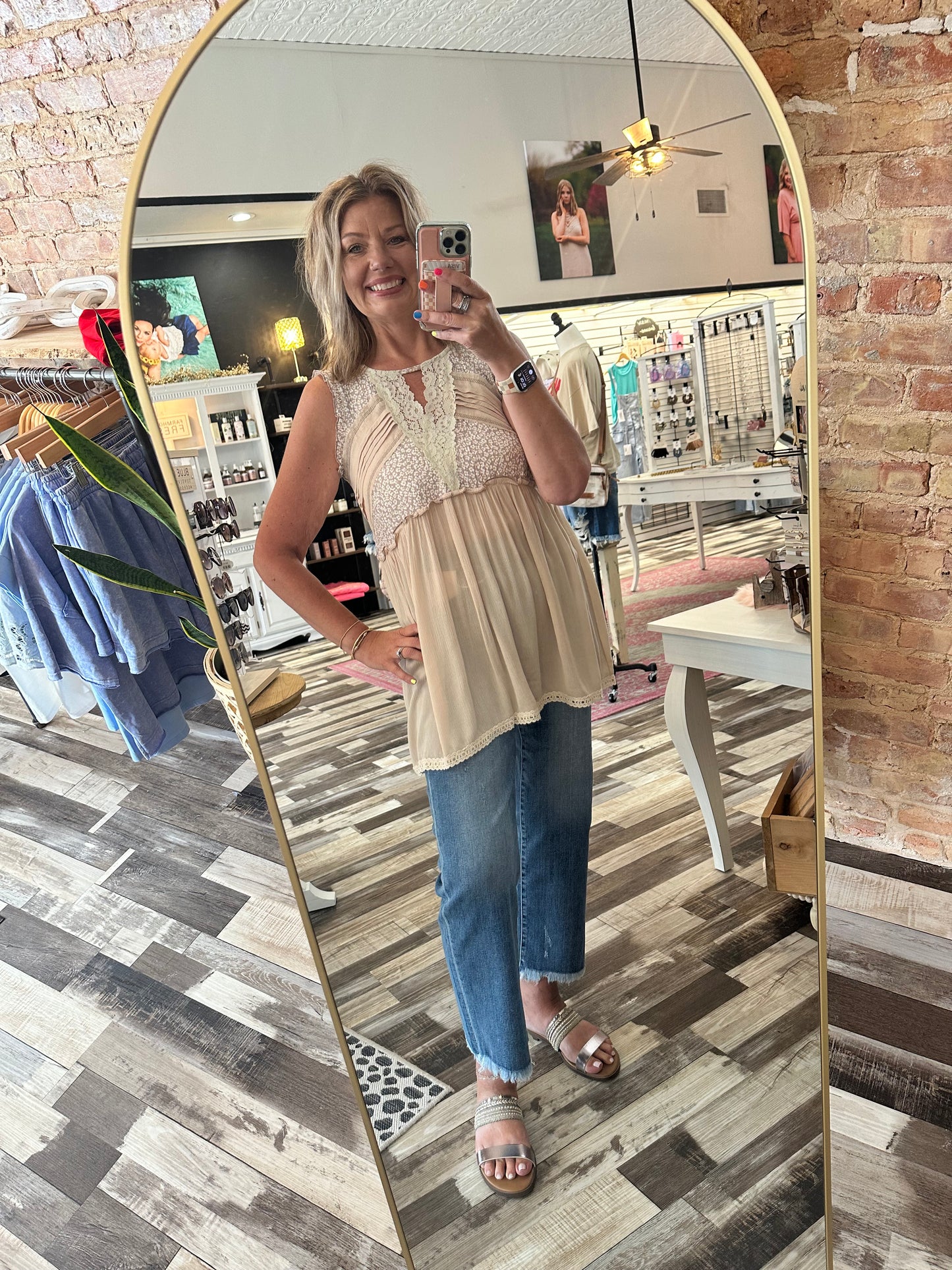 The Rachel Sleeveless Top