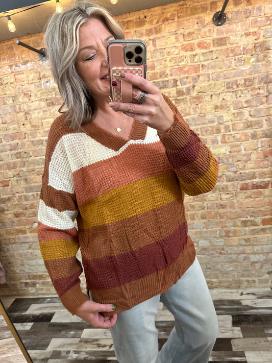 The Karissa Colorblock Sweater