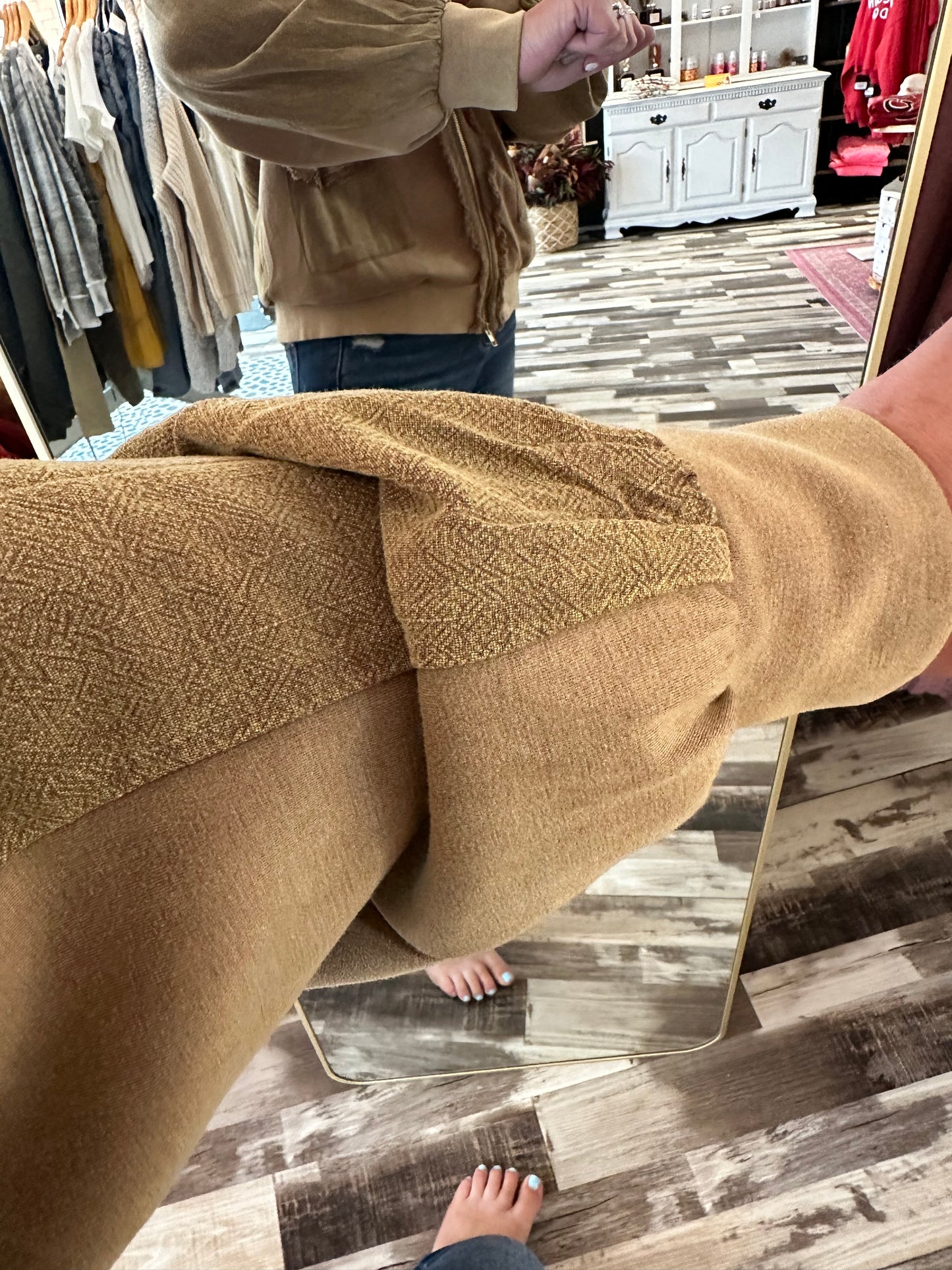 Washed Luxe Knit Linen Blend Jacket