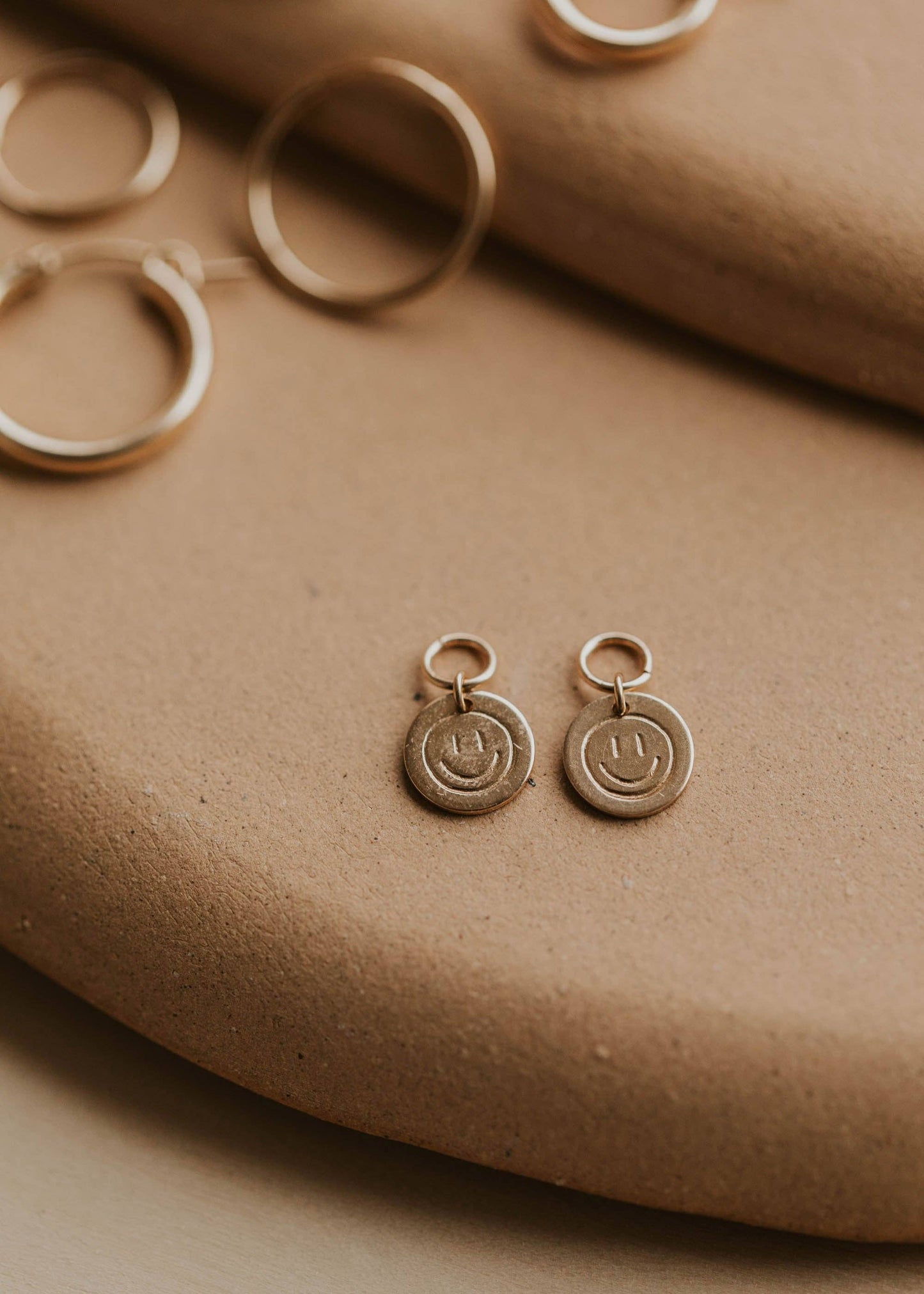 Hello Adorn - Smiley Charms: Sterling Silver