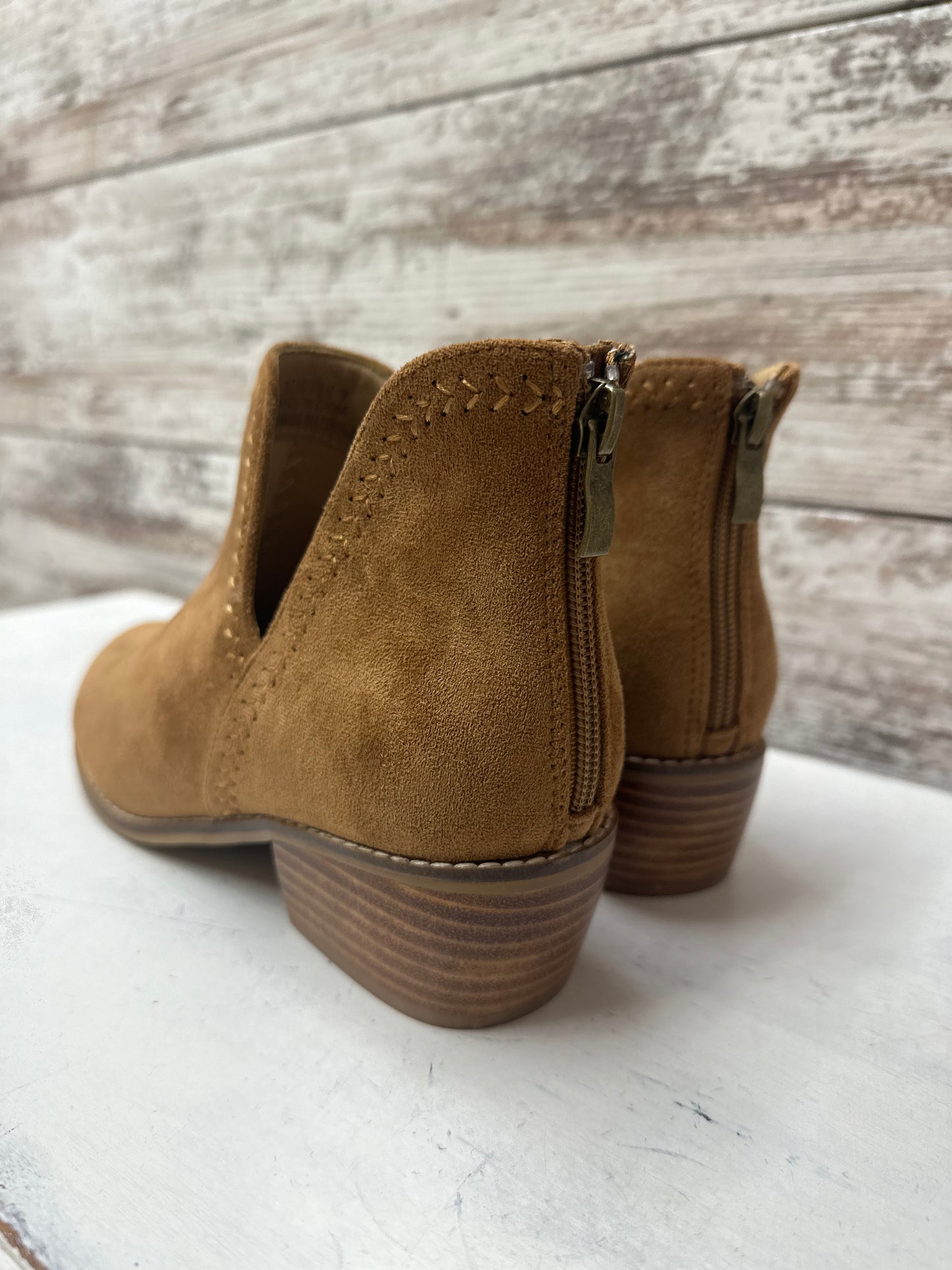 Corky's "Bluffin" Western Inspired Vegan Suede Ankle Boot