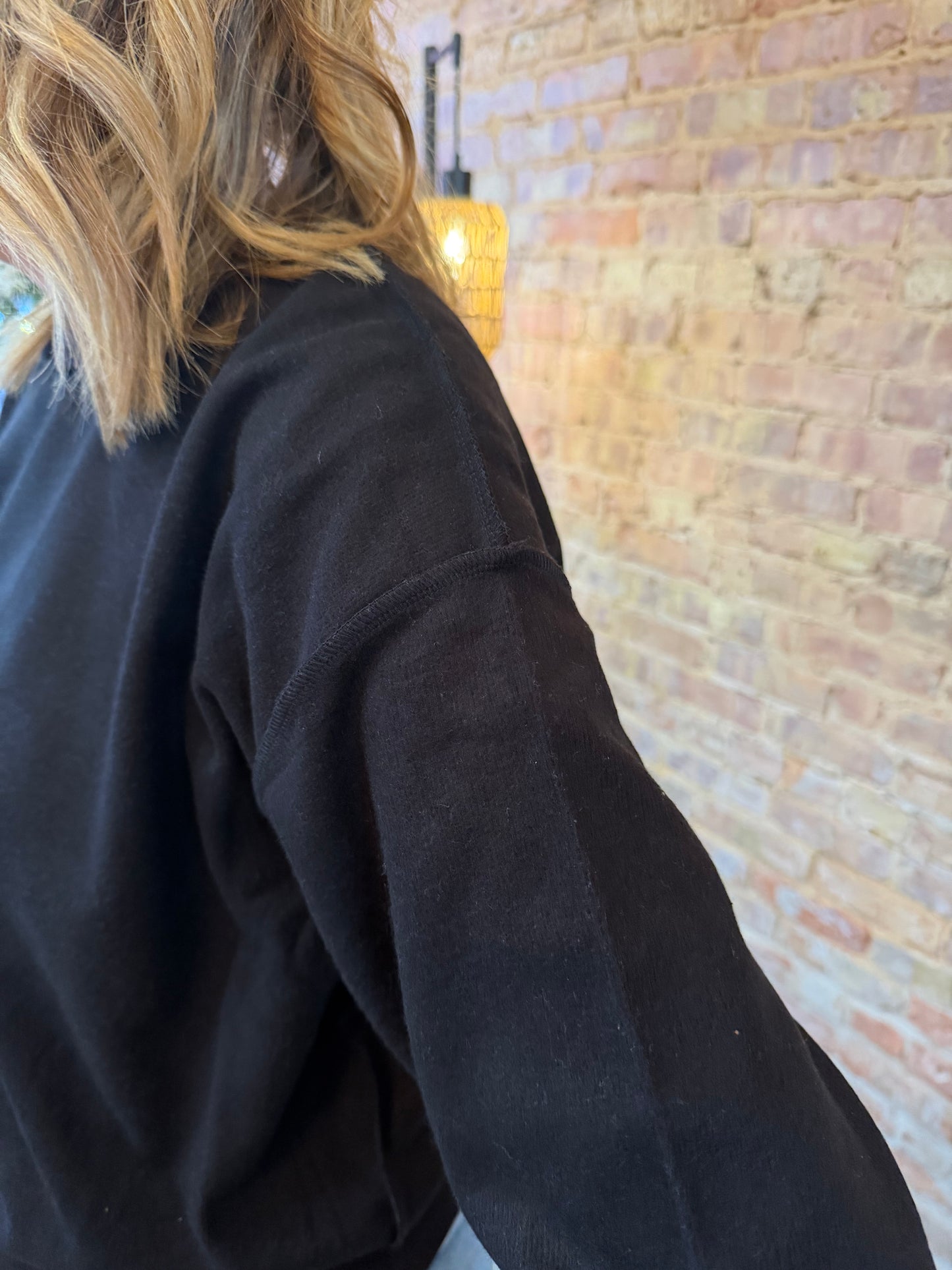 Reverse Seam Sweatshirt