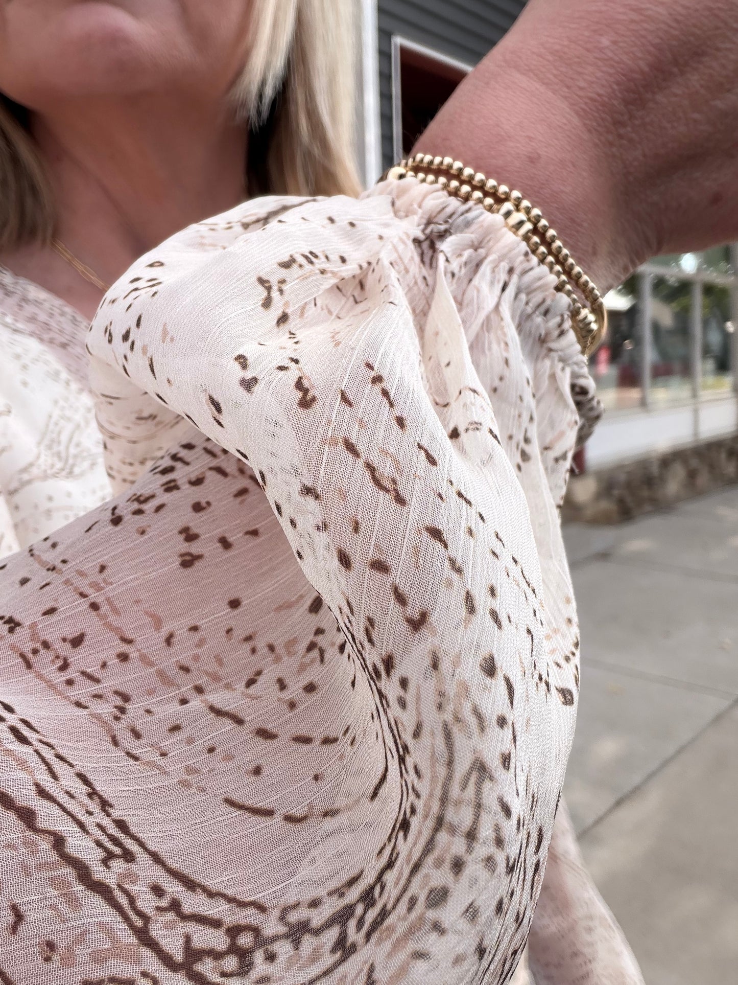 Sheer Fall Blouse