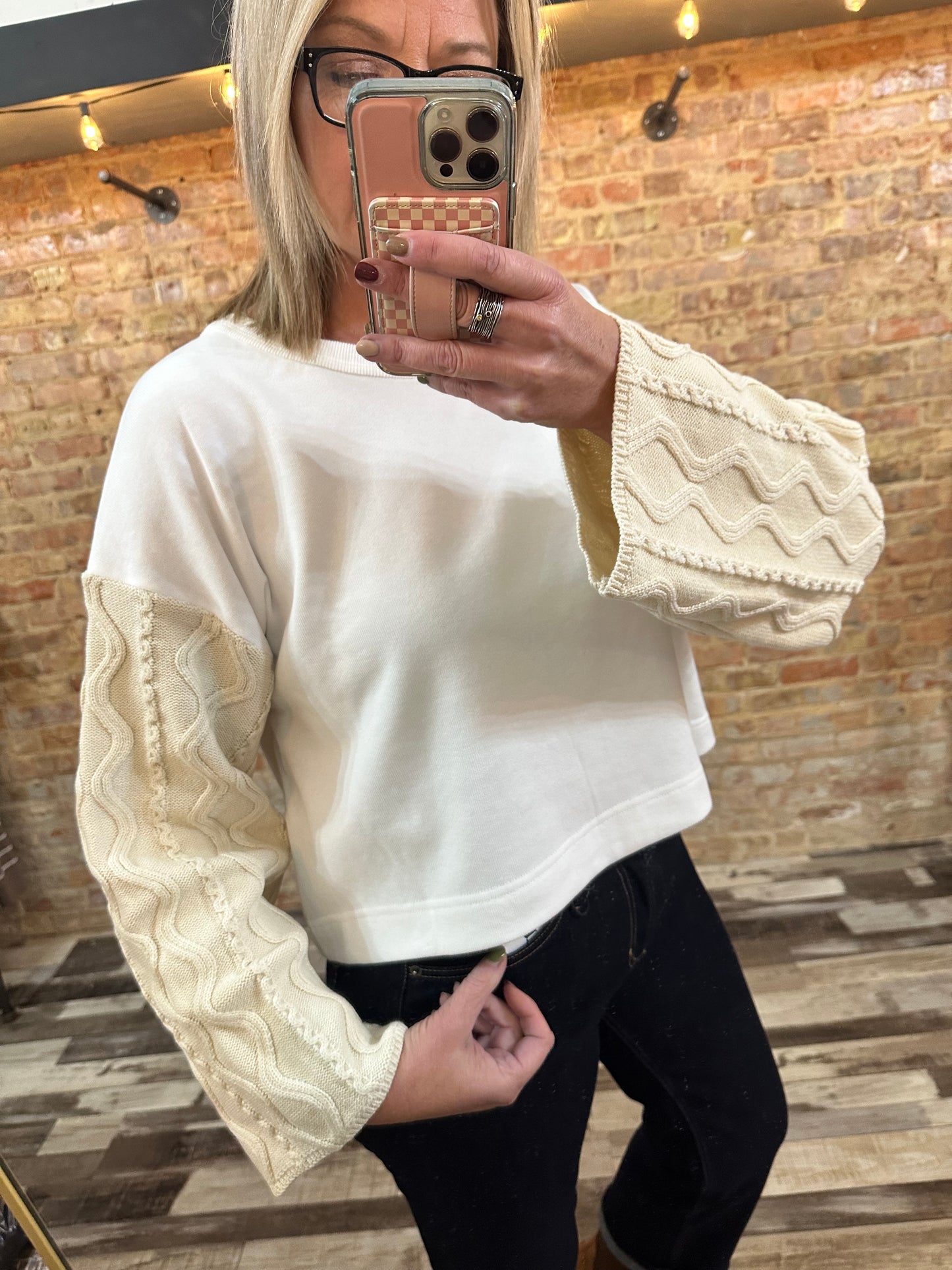 The Giselle Cable Knit Pullover