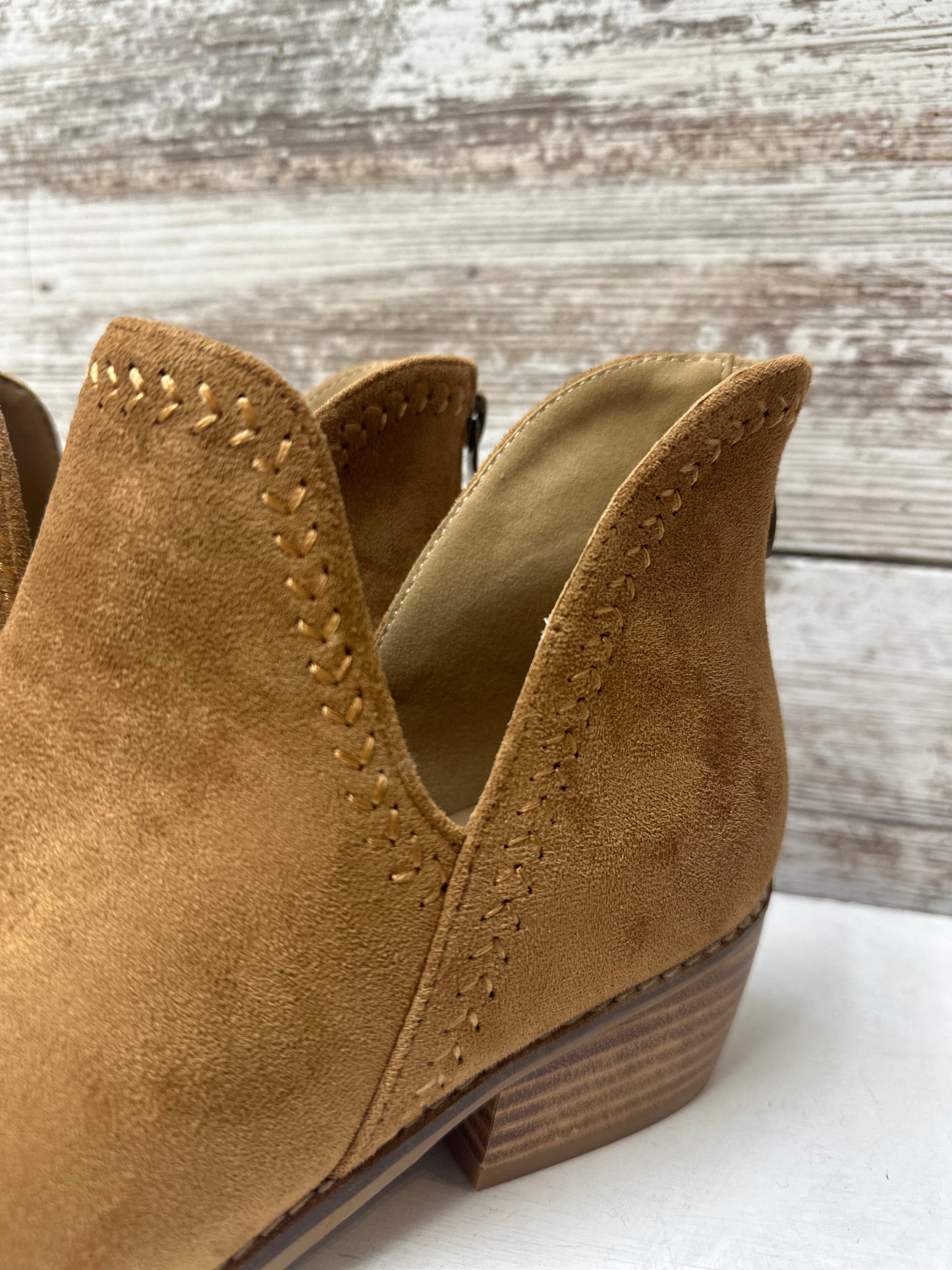 Corky's "Bluffin" Western Inspired Vegan Suede Ankle Boot