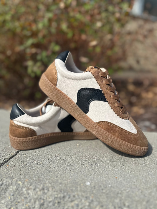 Corky's Spoiler Alert Tan Combo Sneaker