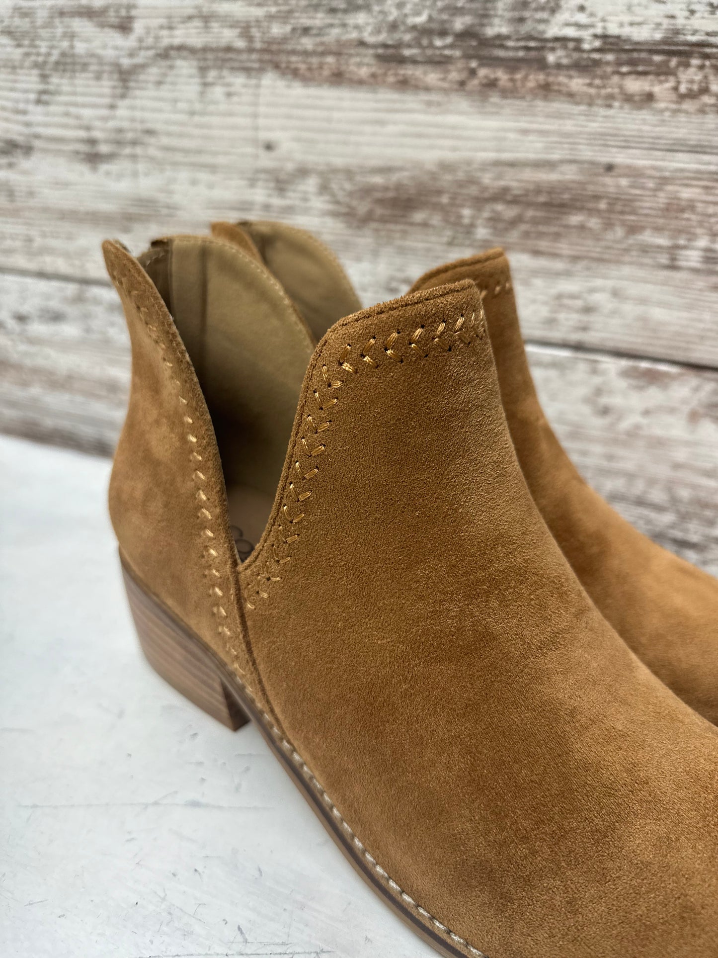 Corky's "Bluffin" Western Inspired Vegan Suede Ankle Boot