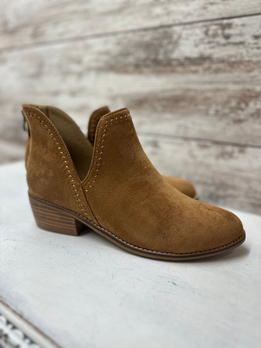 Corky's "Bluffin" Western Inspired Vegan Suede Ankle Boot