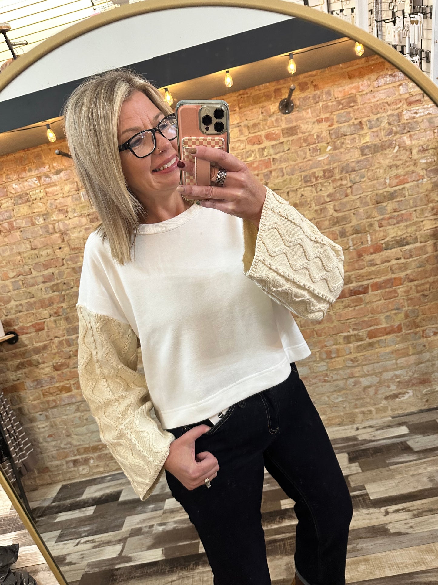 The Giselle Cable Knit Pullover