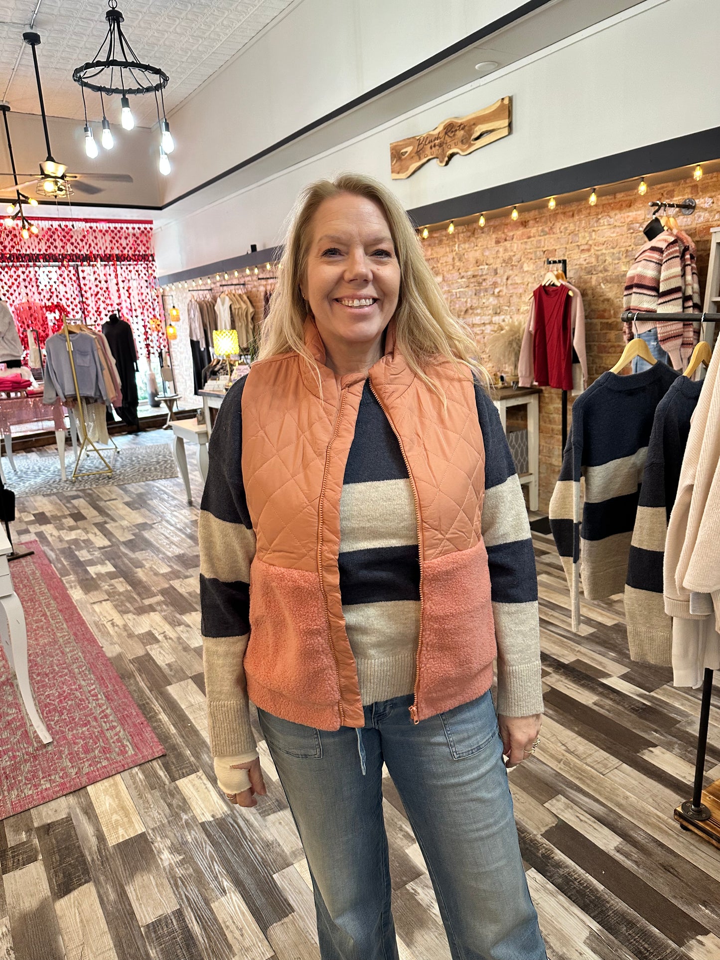 Your Closet Needs This Quilted Fleece Vest