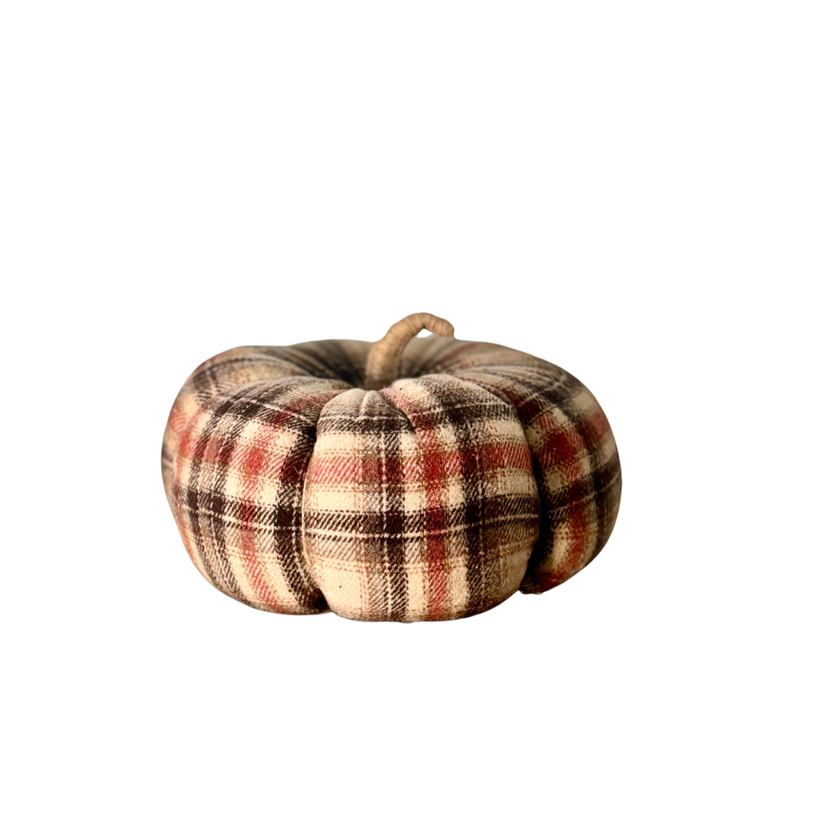 Sienna Plaid Pumpkin