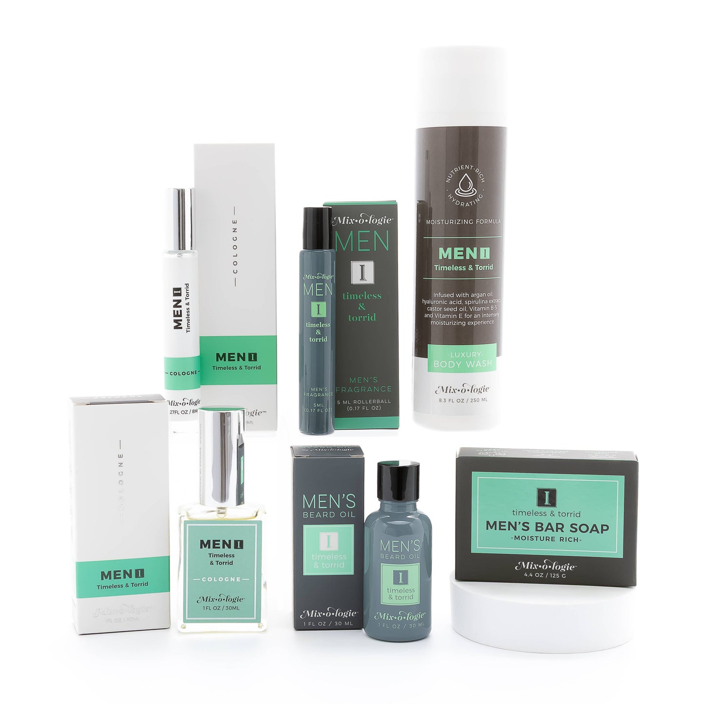 Mixologie Men I (Timeless & Torrid) Cologne Oil Rollerball