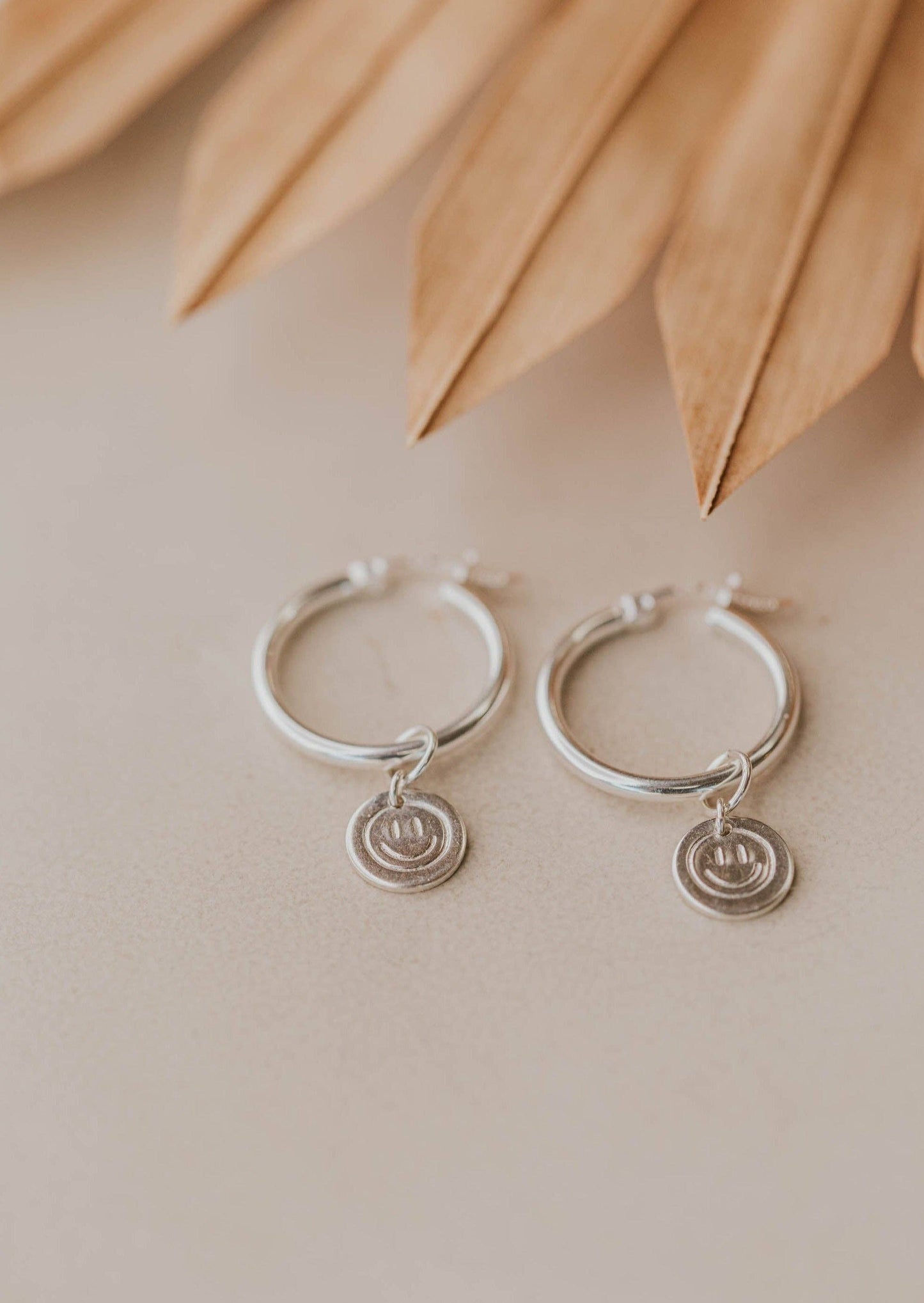 Hello Adorn - Smiley Charms: Sterling Silver