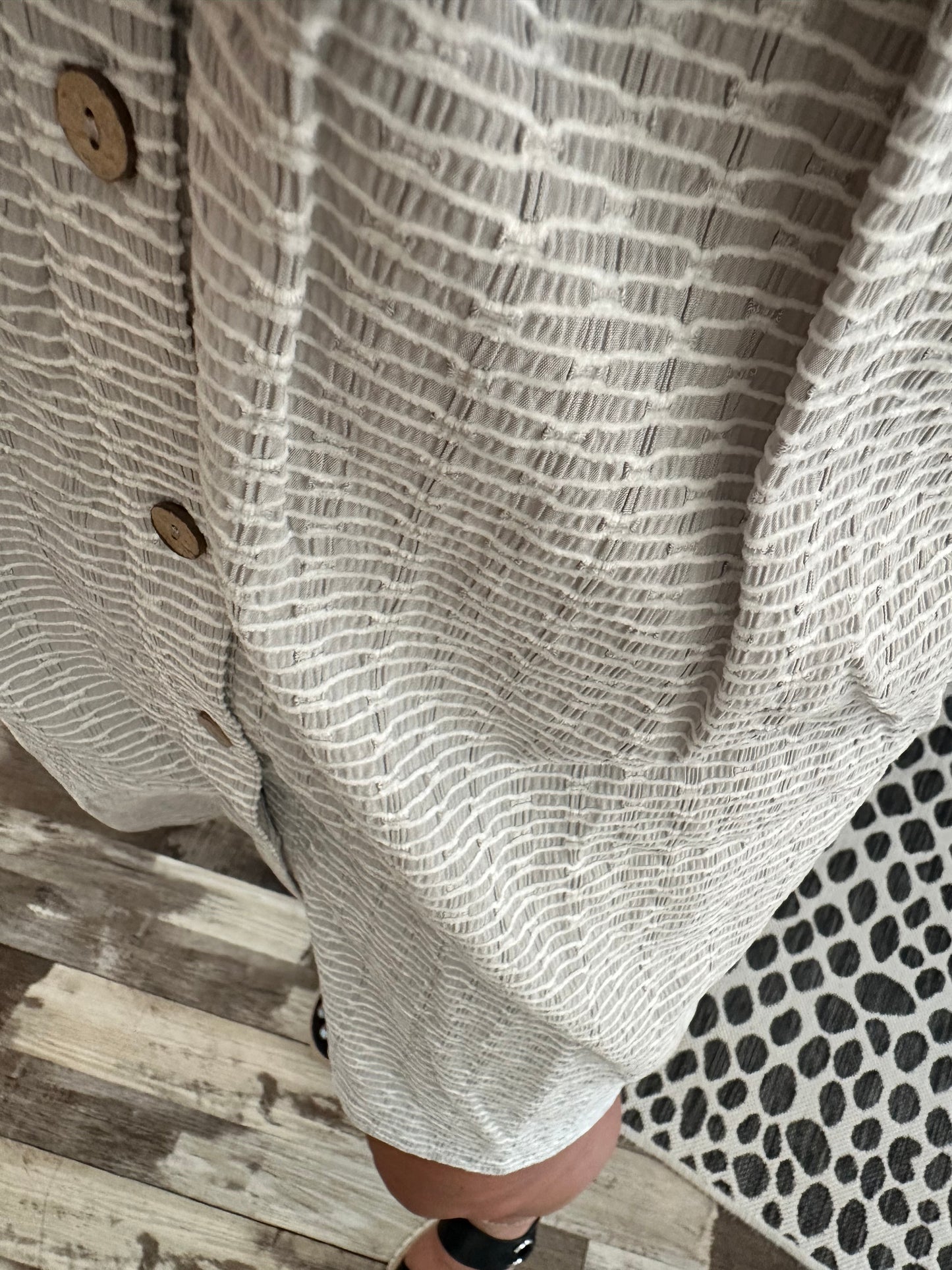 The Zuri in Silver Dust Dress