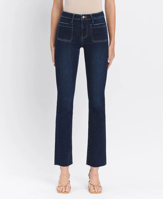 Lovervet High Rise Mini Bootcut Denim
