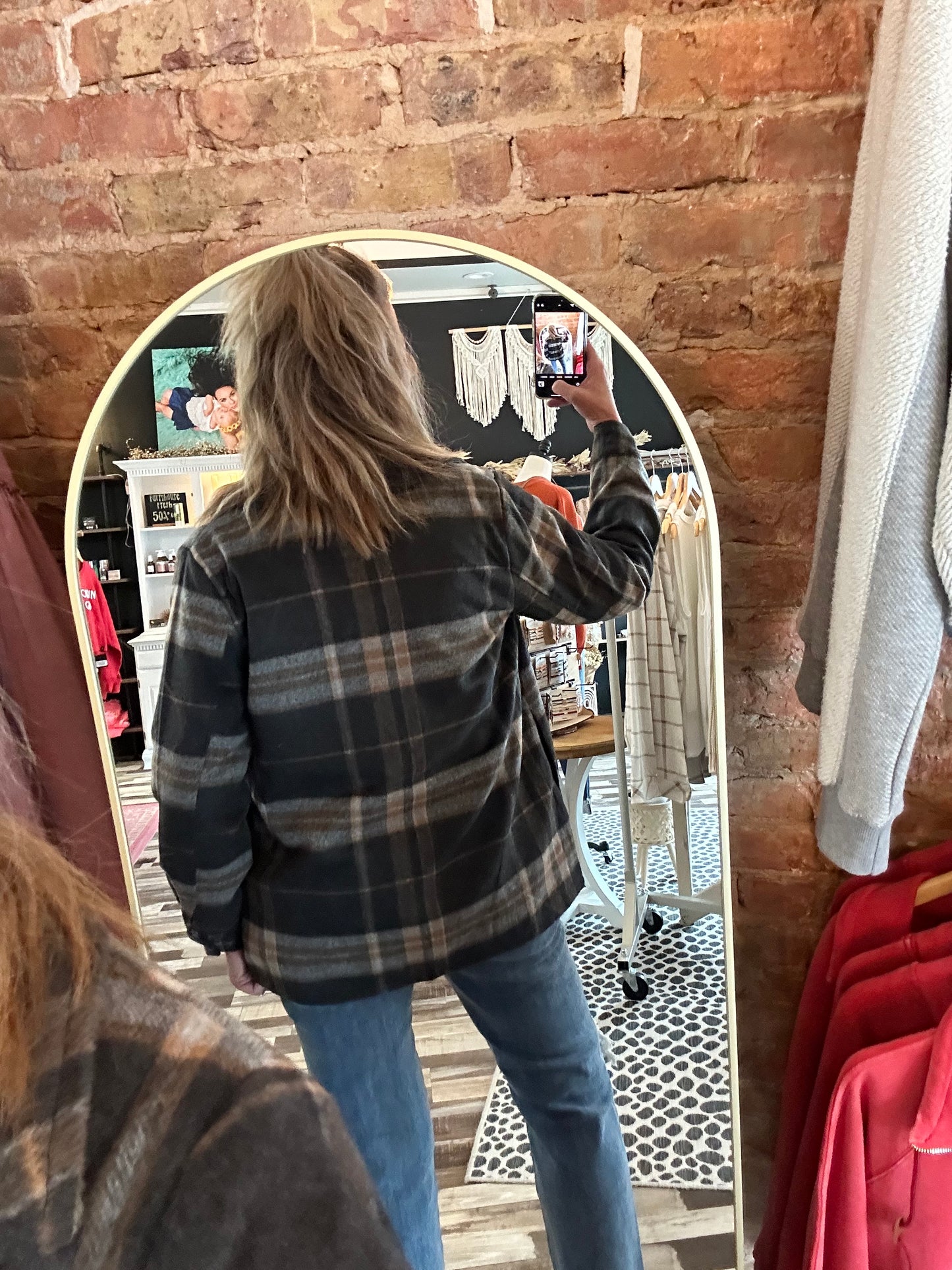 Karissa Plaid Jacket