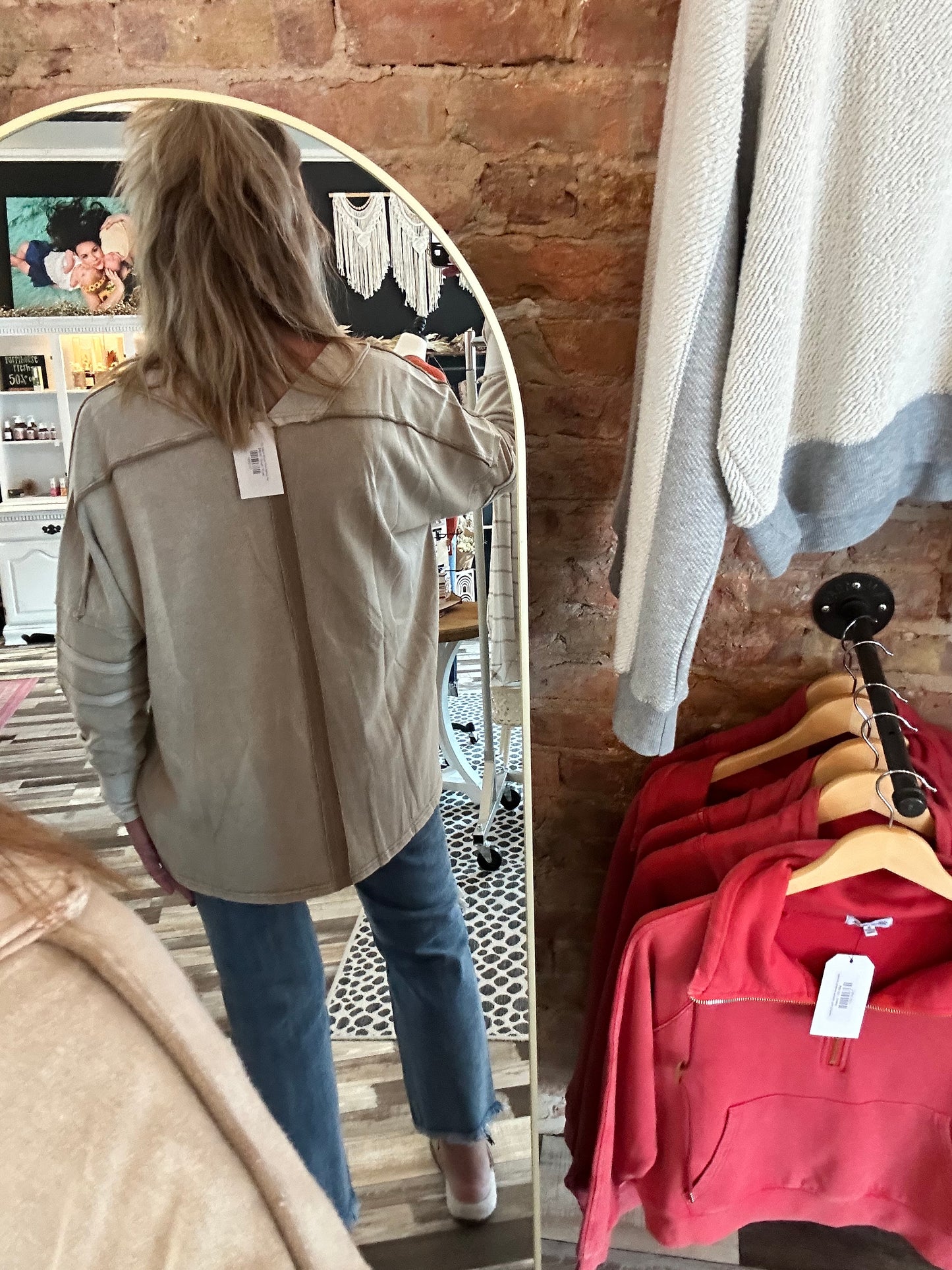 The Kelcee Mineral Wash Kelcee Top