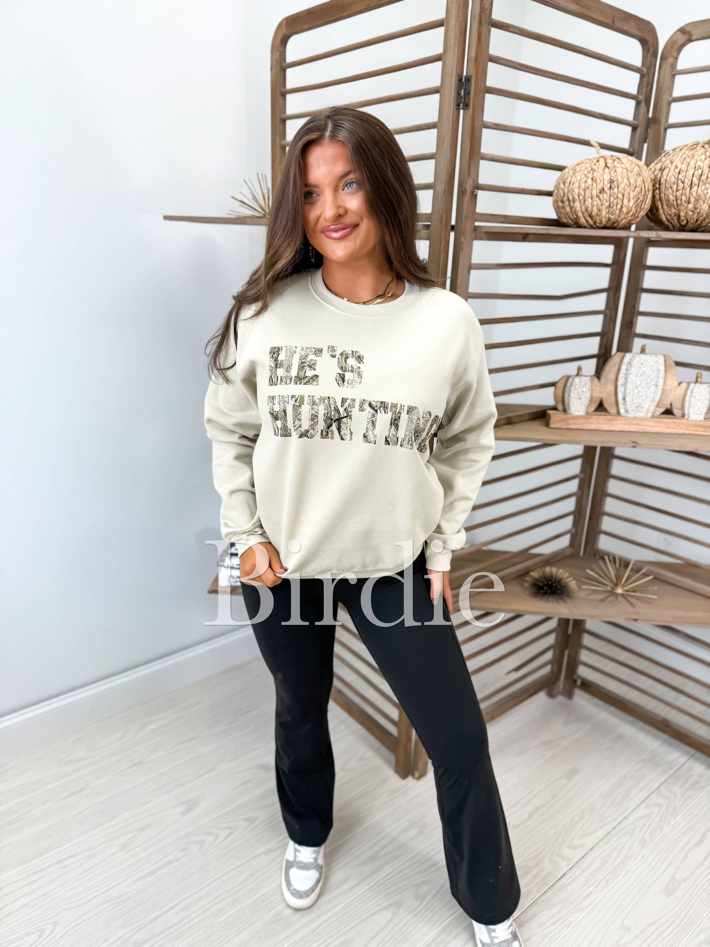 He's Hunting Graphic