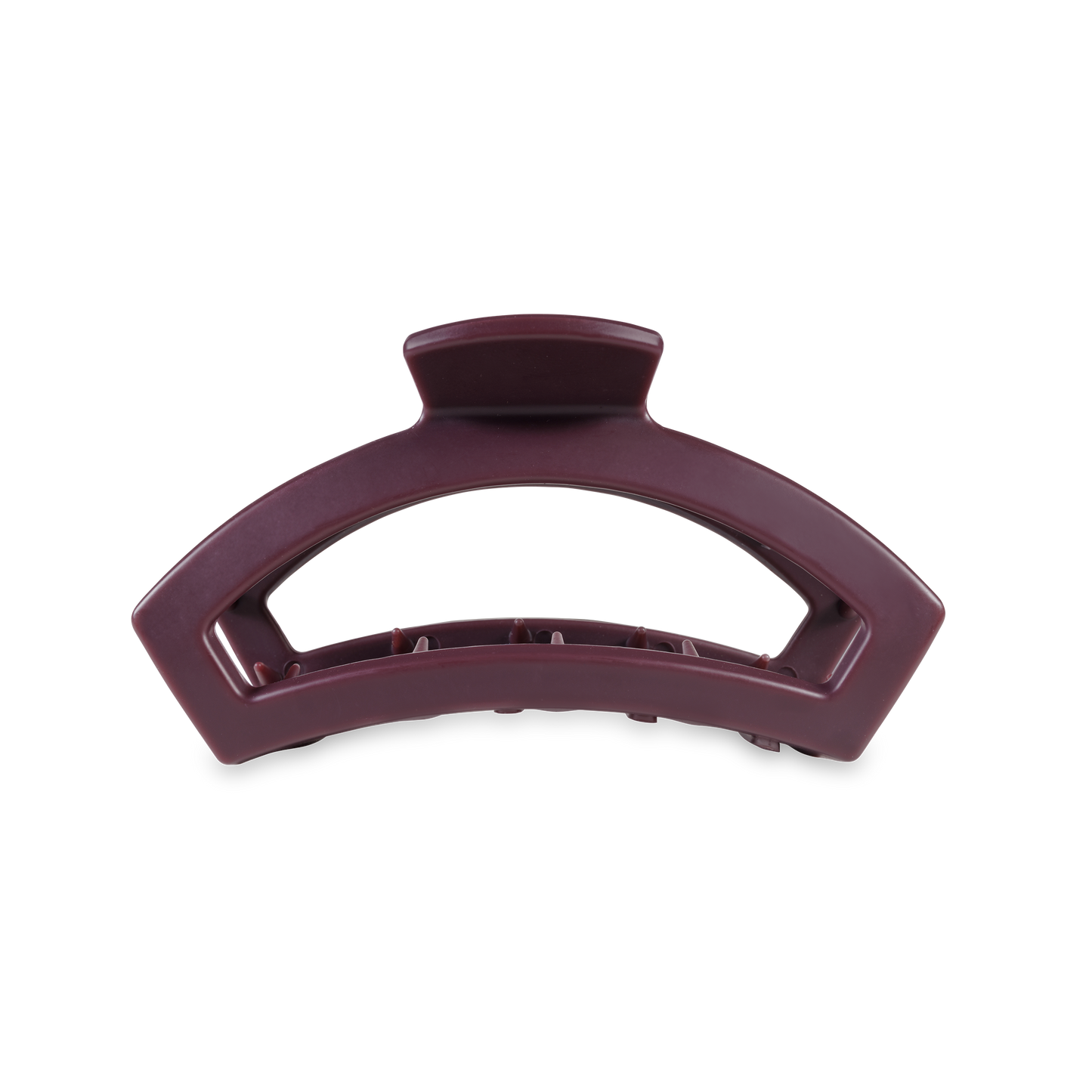 Open Hair Clip | Med. |  Burgundy Bliss