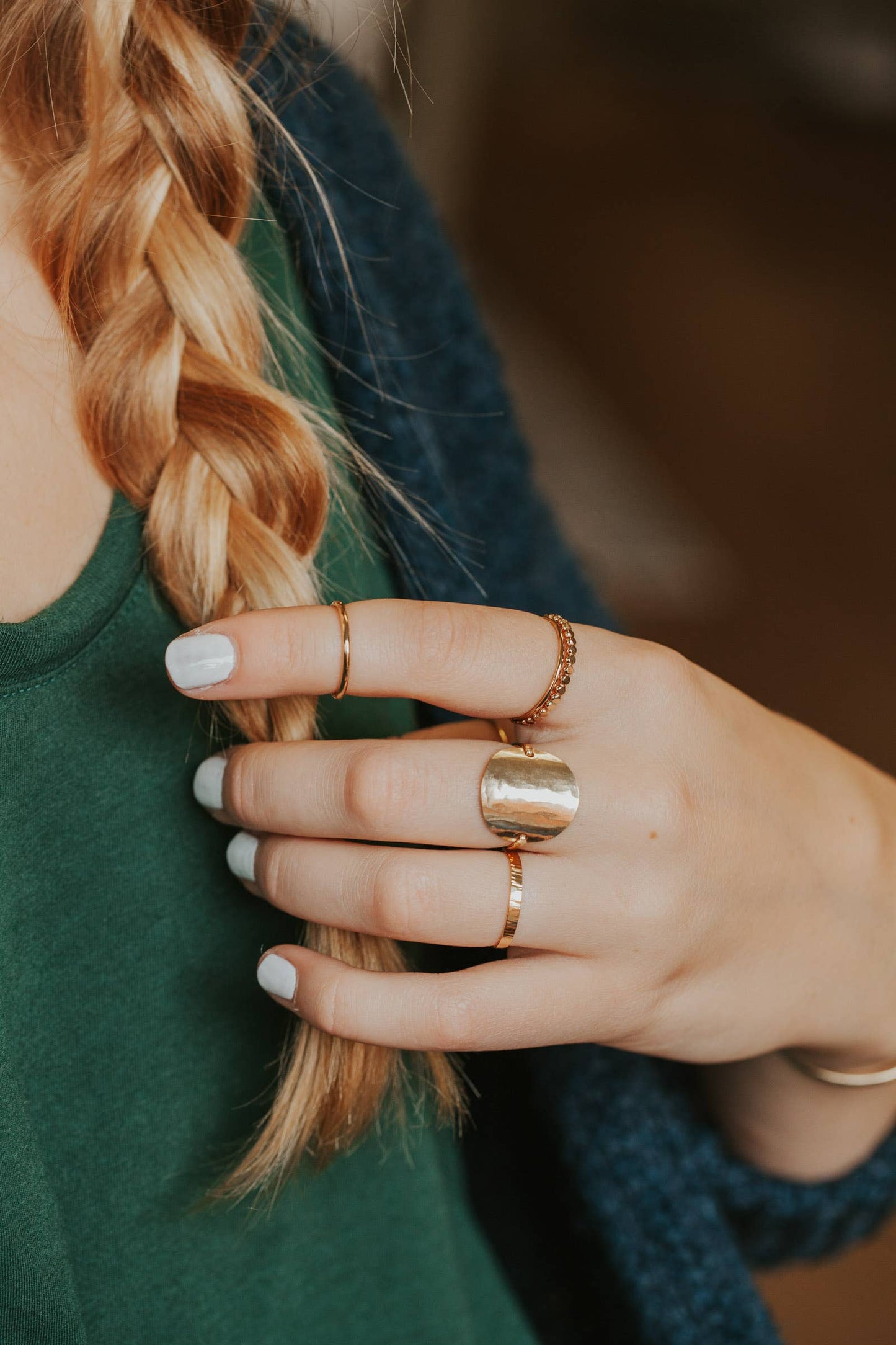 Supermoon Ring | 14kt Gold Fill