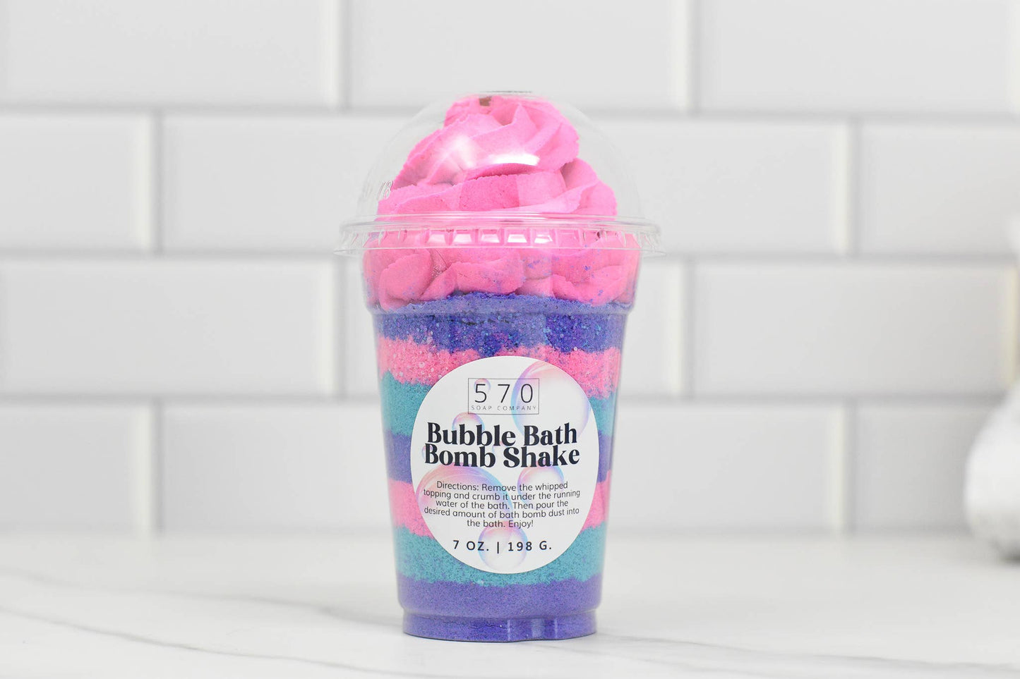 Bubble Bath Bomb Shake