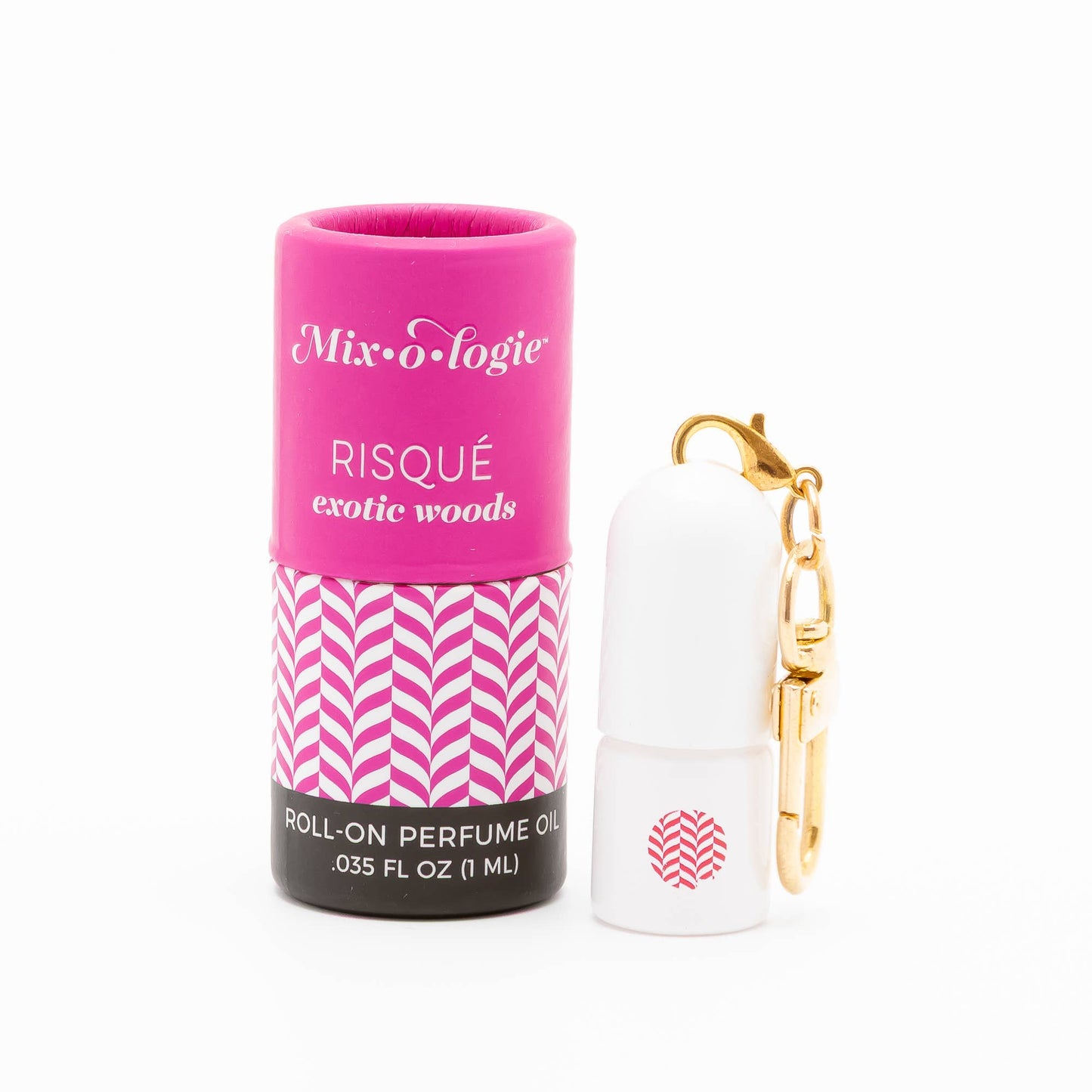 Risqué (exotic woods) Keychain Mini Roll-On Perfume (1mL)