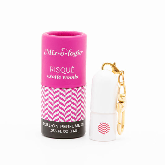 Risqué (exotic woods) Keychain Mini Roll-On Perfume (1mL)