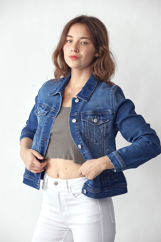 Risen Soft Washed Classic Denim Jacket