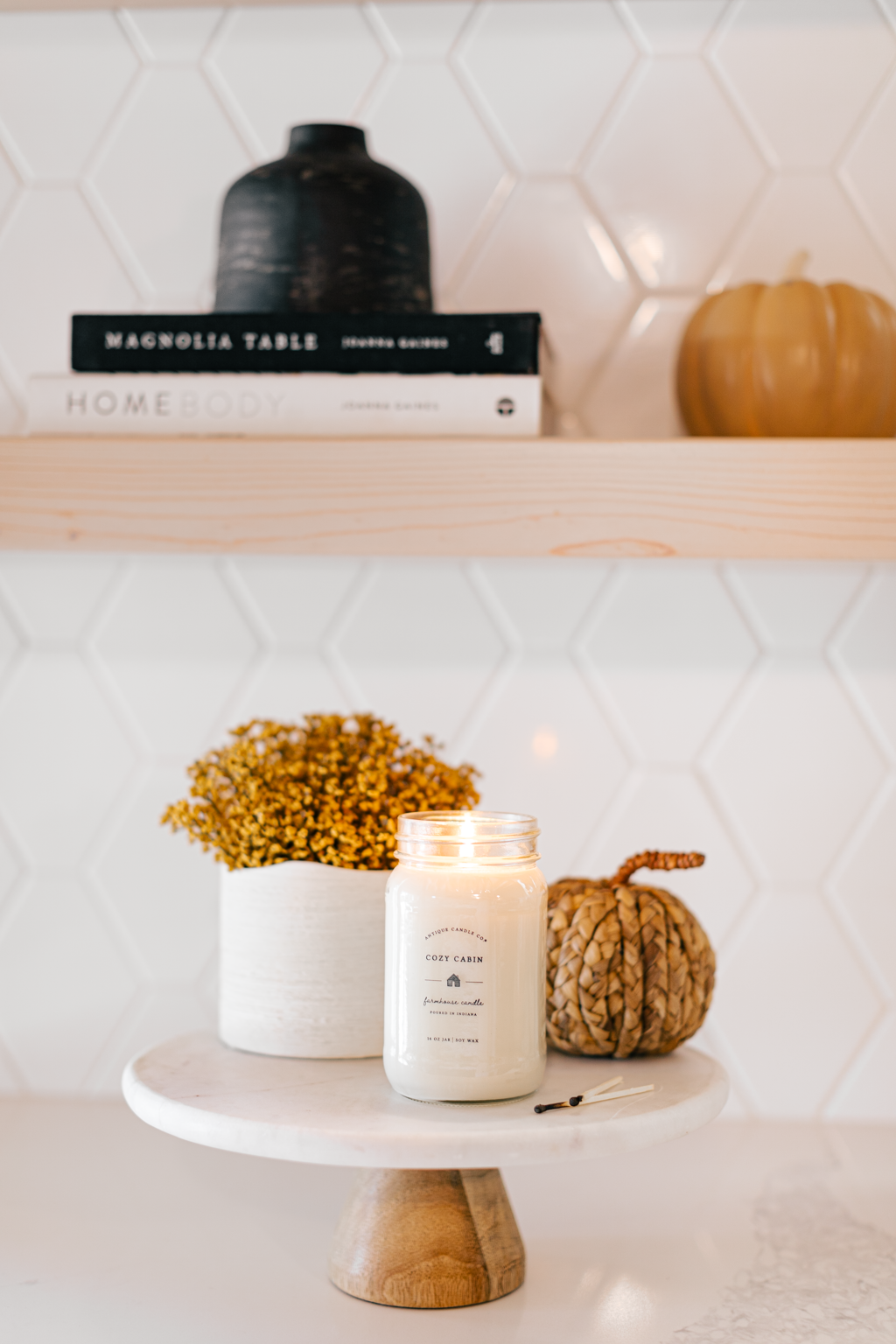 Cozy Cabin - Soy Wax Mason Jar Candle